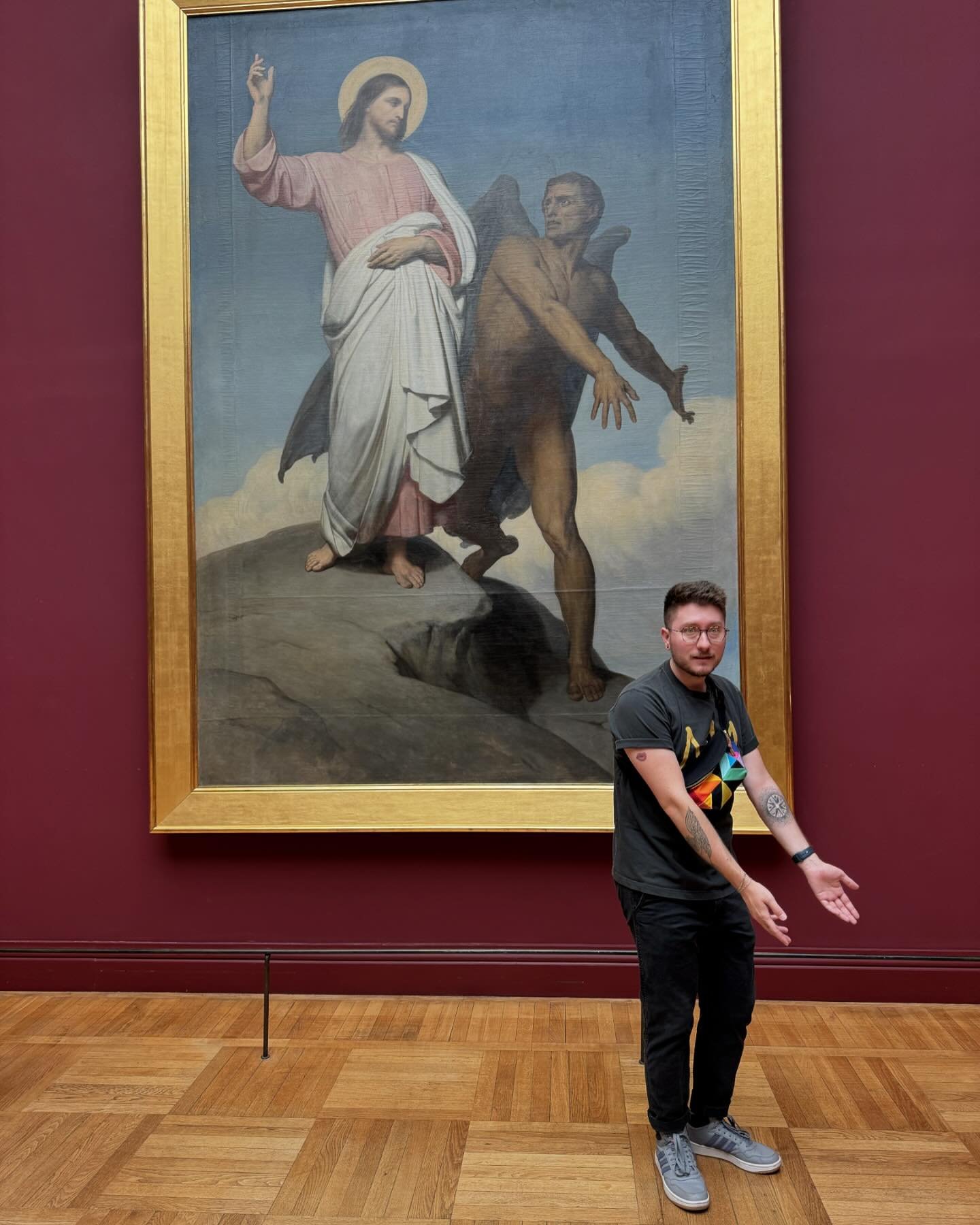 So the Louvre was fun