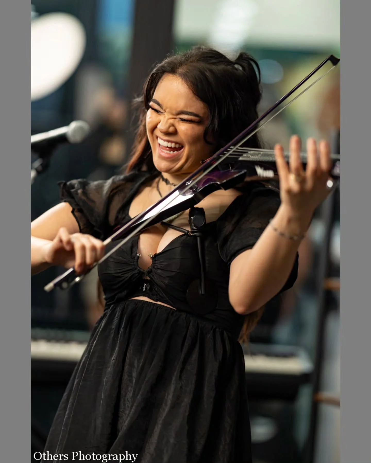 @miaasanomusic performing at the @shure booth at @thenammshow in Anaheim, CA on January 23rd 2026