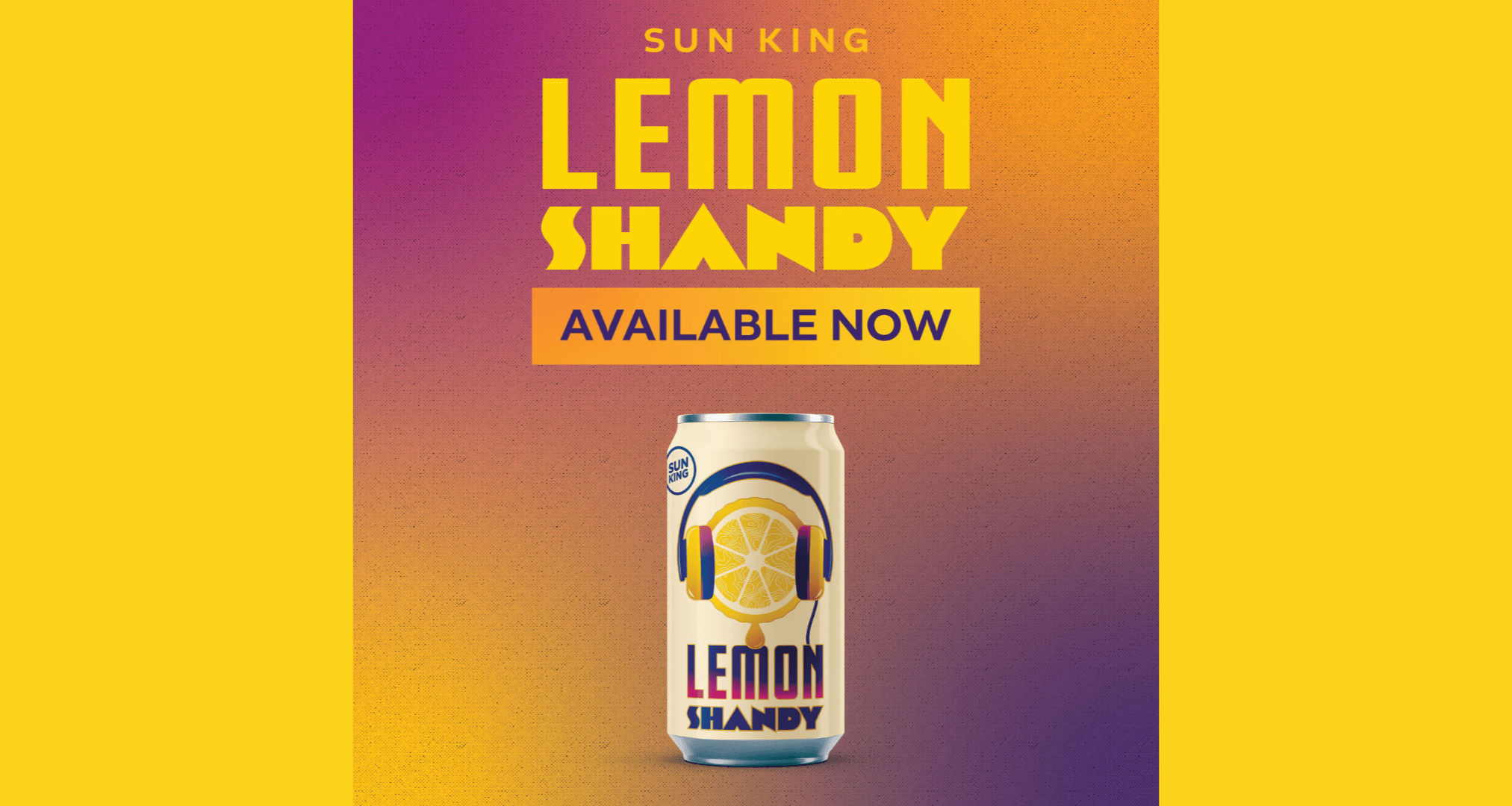 Hello May: Sun King Lemon Shandy On Tap for a Limited Time!