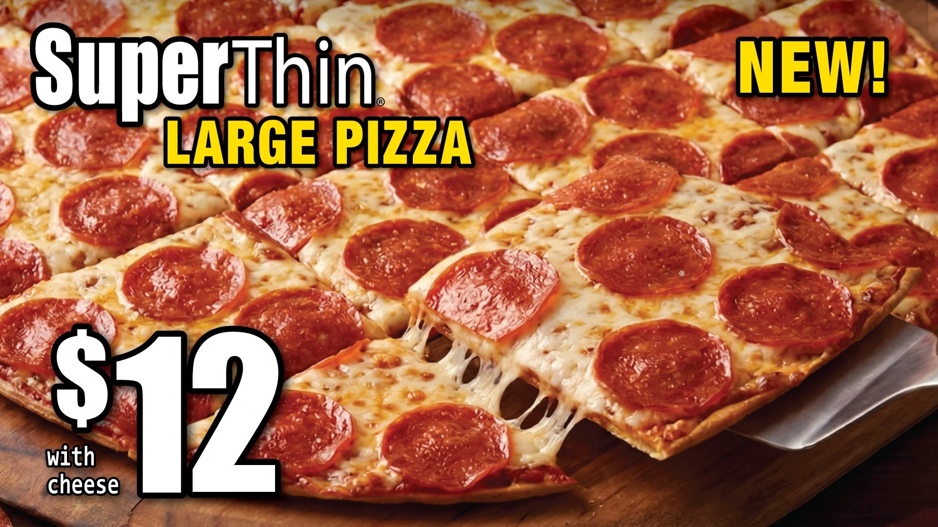 NEW! SuperThin Pizza is here!