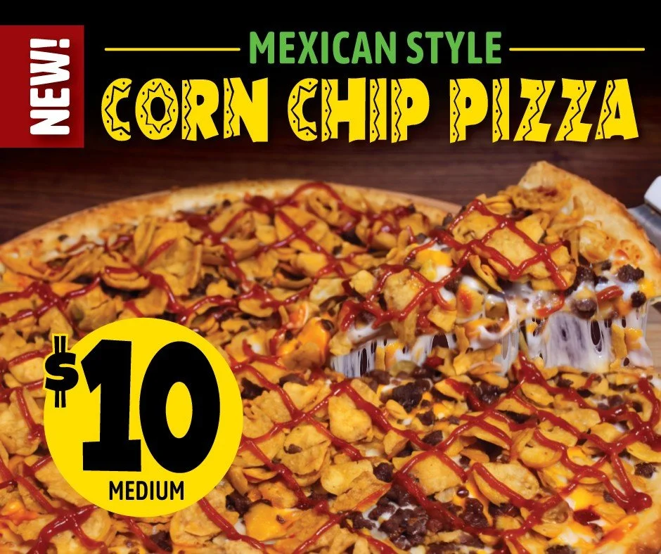 NEW! Mexican Style Corn Chip Pizza