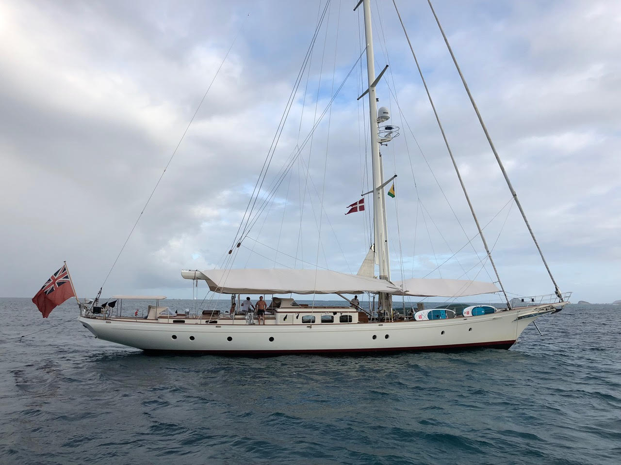 FOFTEIN 30.21 M / 99’01” sailing yacht of German Frers design from Royal Huisman Shipyard.