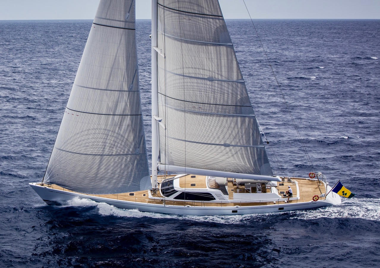 NAIADE Represented seller. 34.34 M / 112’08” from Nautor’s Swan.