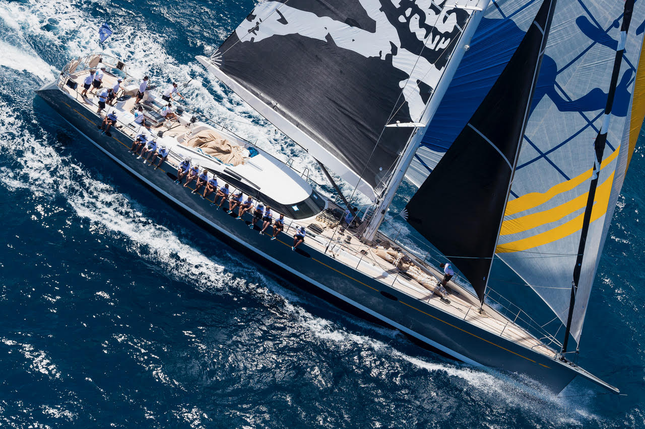 LIARA (now called DANNESKJOLD) 32 M / 105’00” from Dixon Design and Southern Ocean Shipyard, NZ