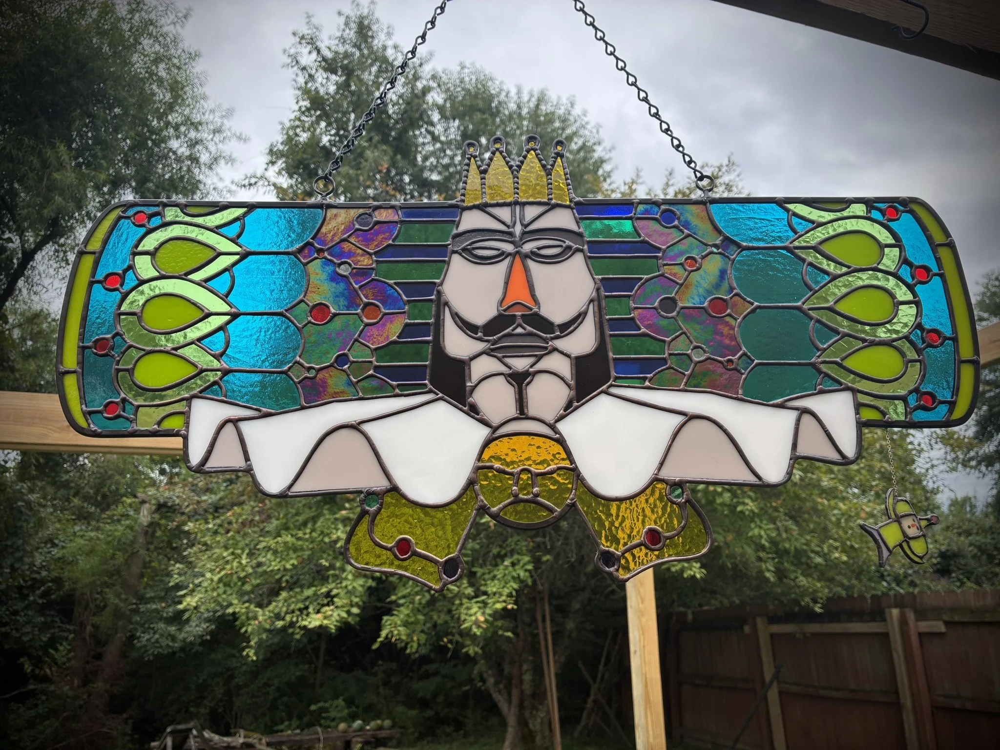 Rolling Star - Stained Glass