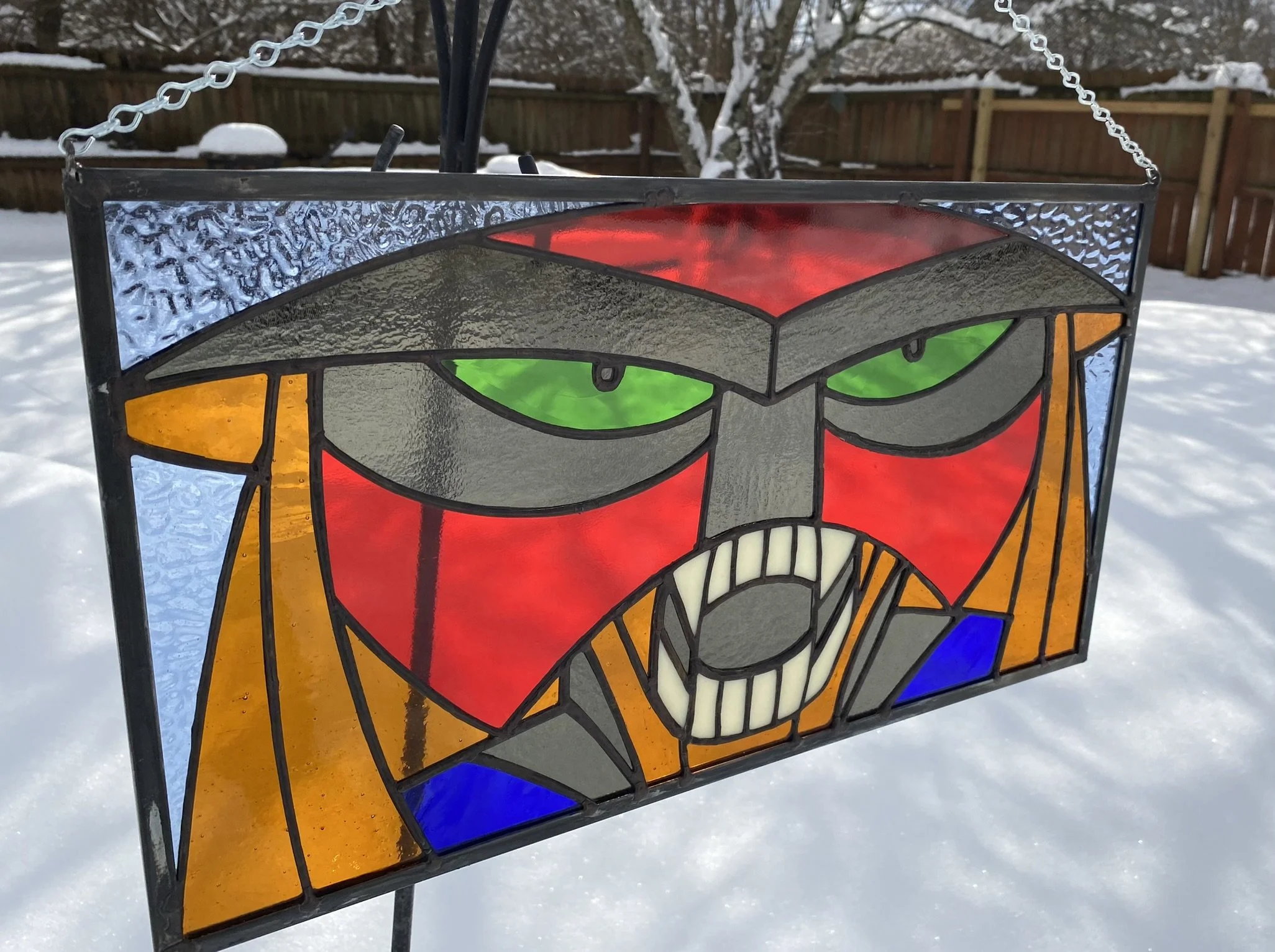 Brak #1 - Black Patina - Stained Glass