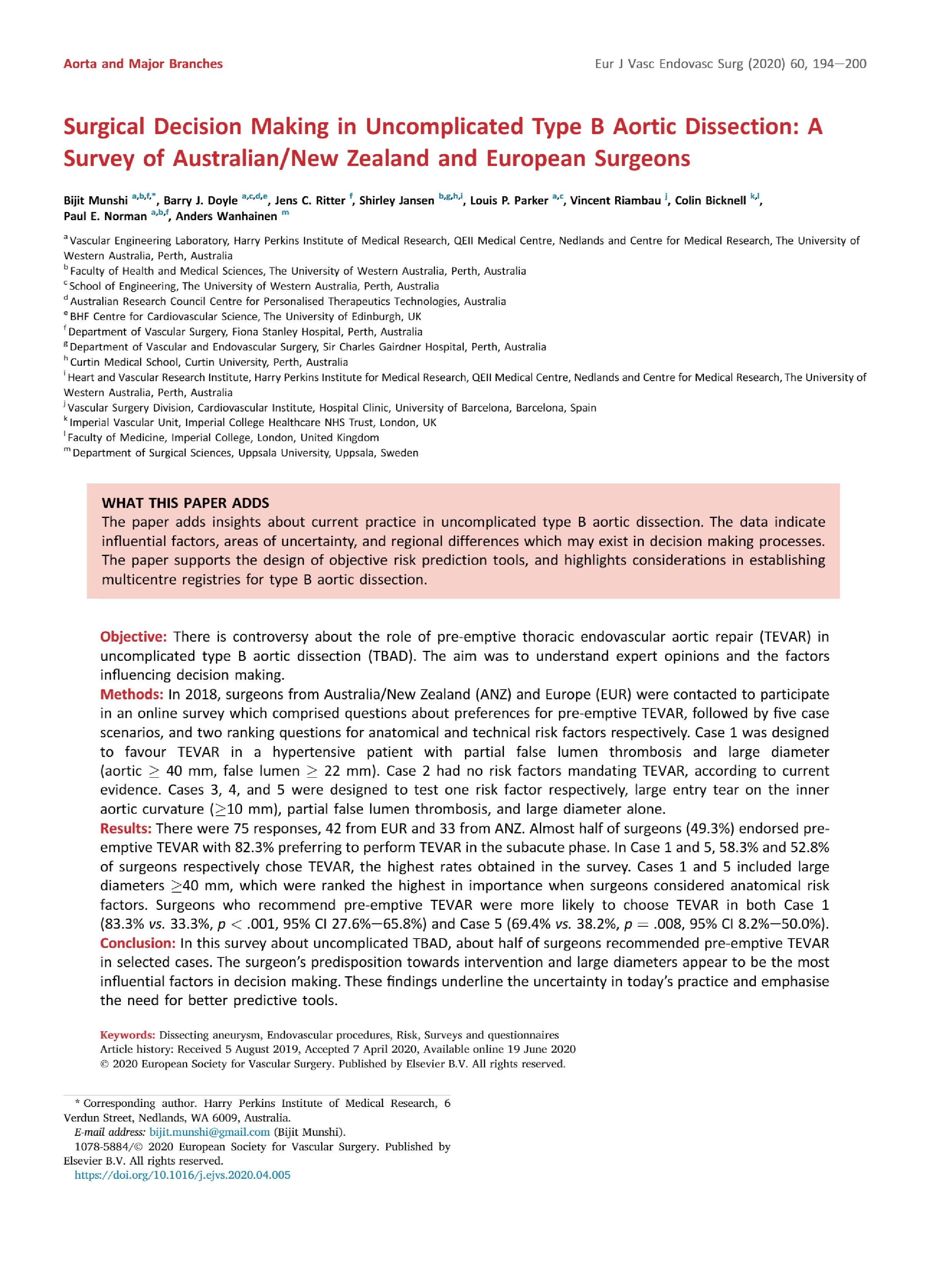 Surgical Decision Making in Uncomplicated Type B Aortic Dissection_ A Survey of Australian_New Zealand and European Surgeons pg1-page-001.jpg