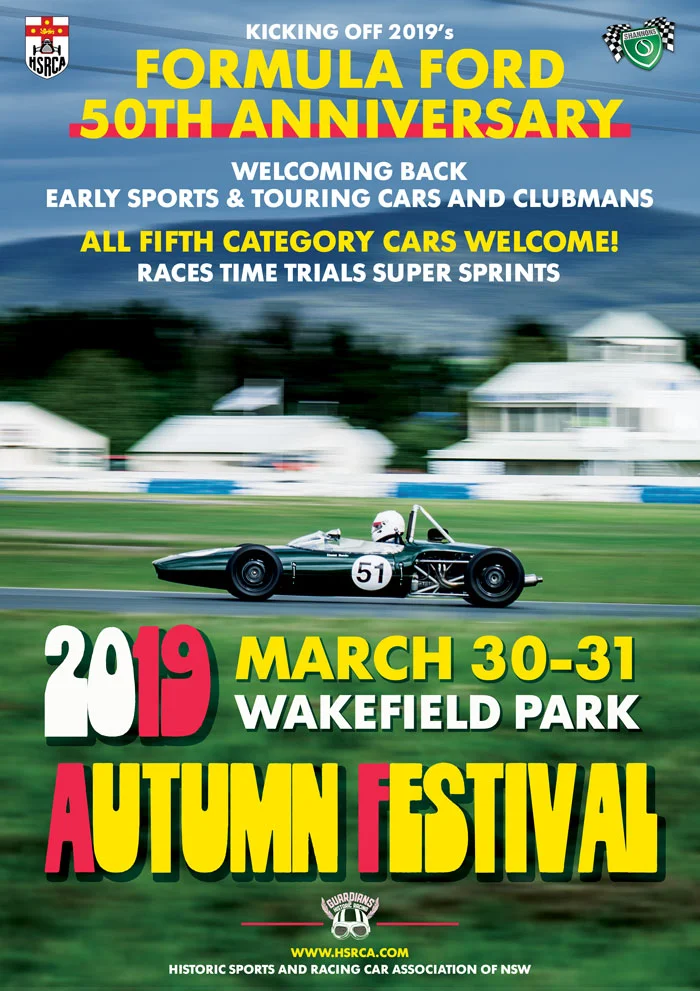 Entry Open for Round 1 of the 2019 HGNA Series at the HSRCA Autumn Festival
