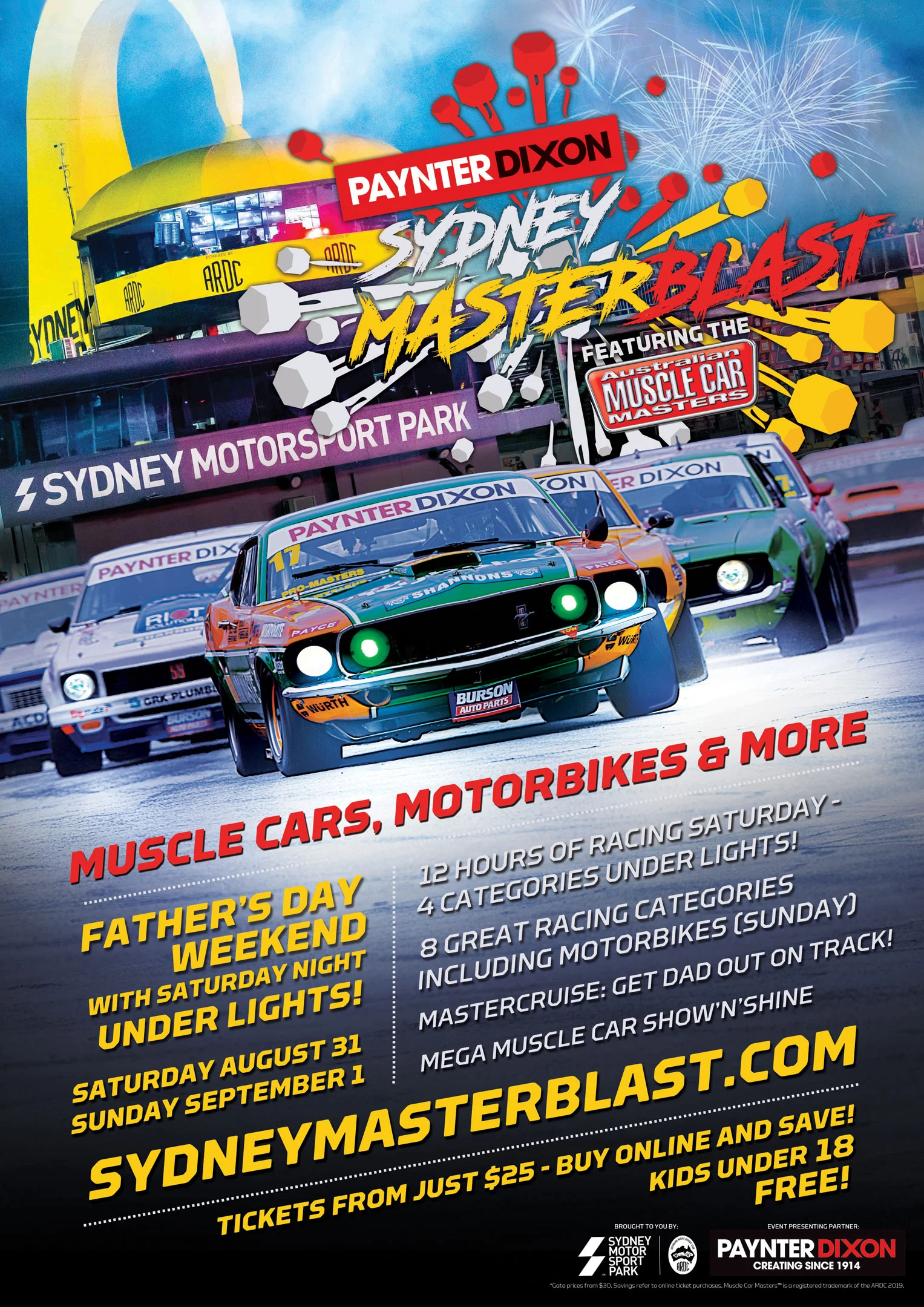 HGNA 2019 R5: Sydney Master Blast featuring Muscle Car Masters