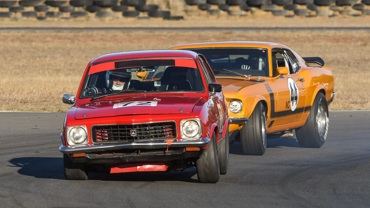 Paul Tierney pushing the Torana Xu1