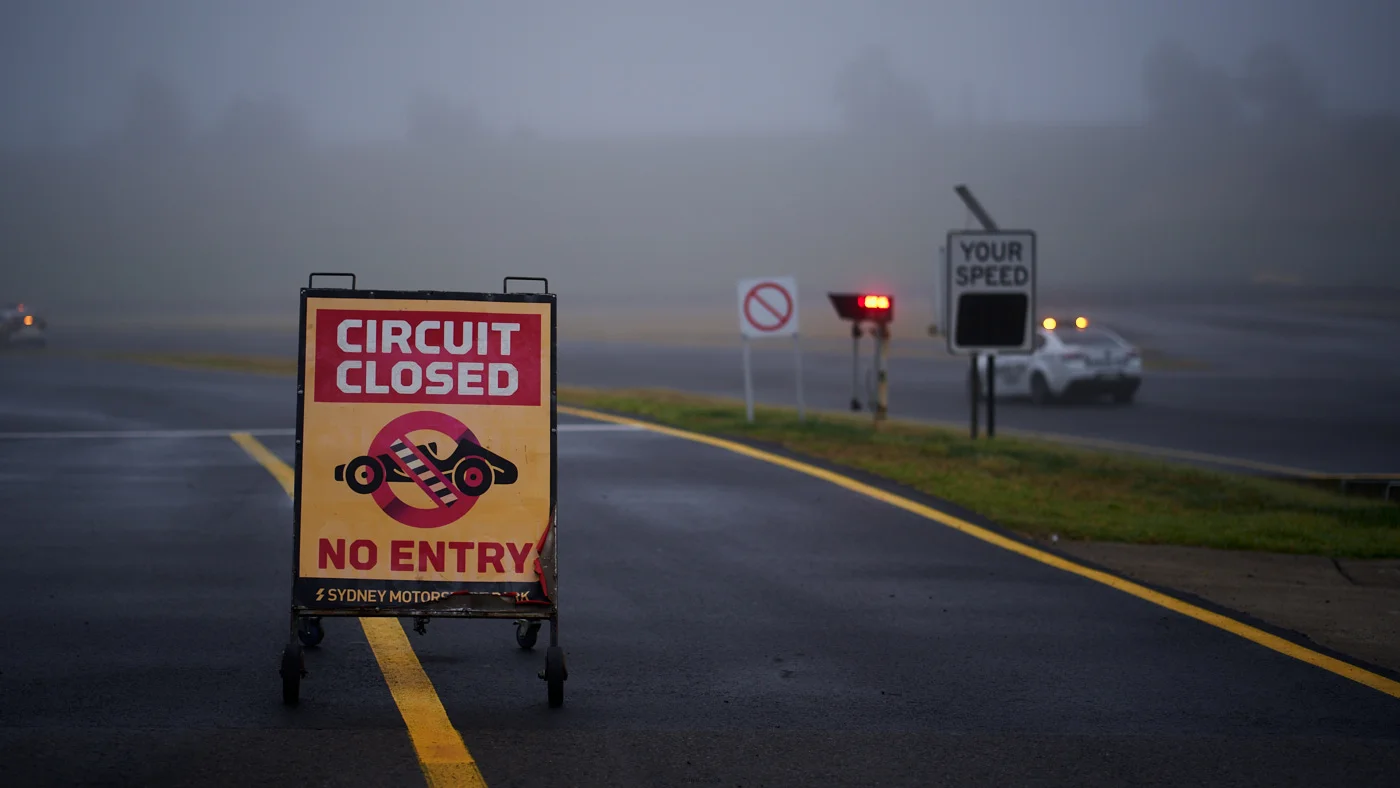 Heavy fog made for a slow start to Saturday morning