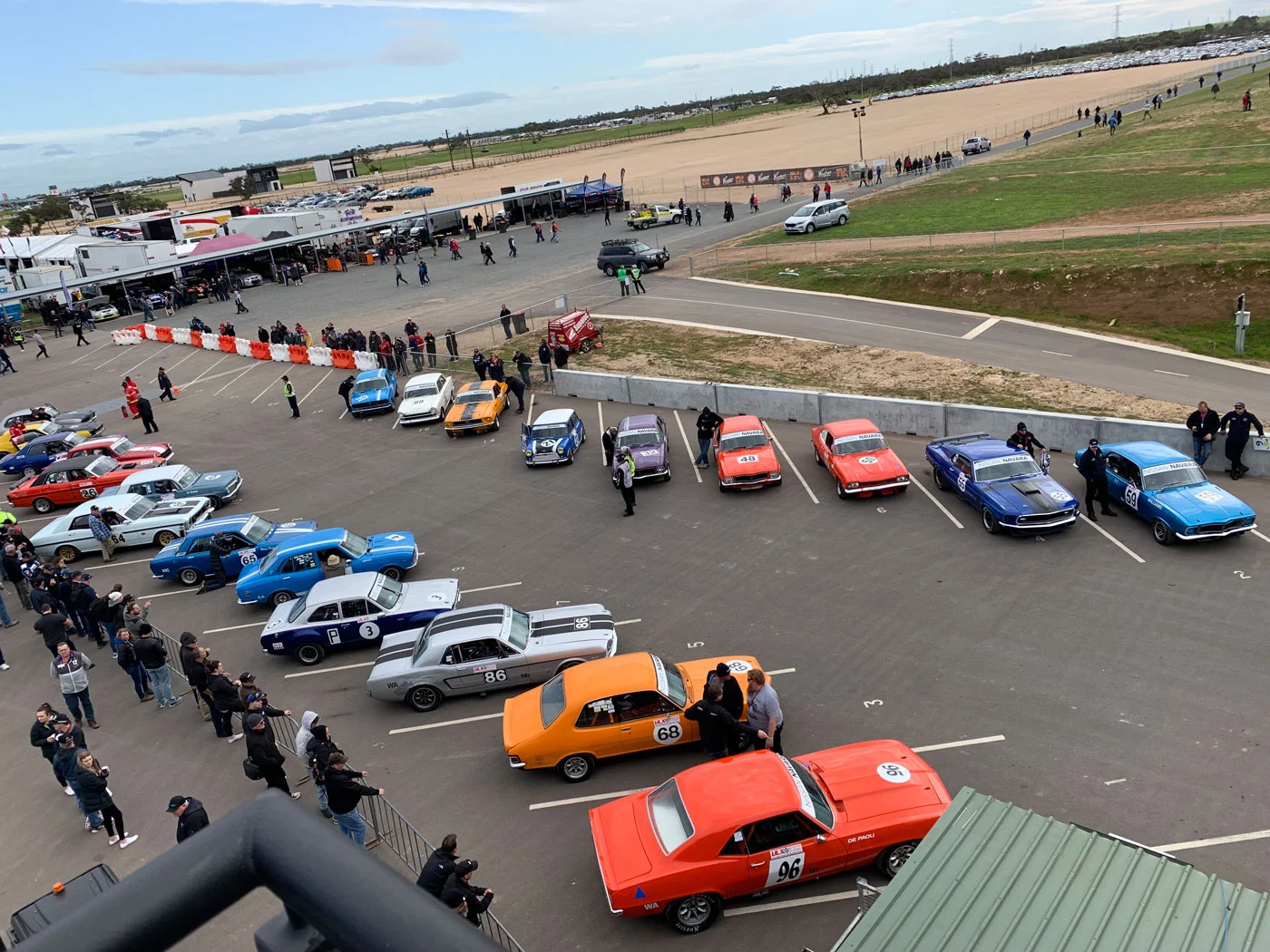 Supporting the Supercars at The Bend Motorsport Park