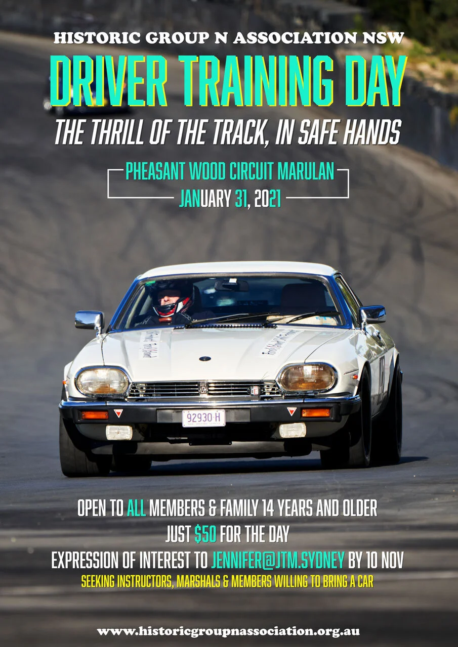 Supporting the 2020 Bathurst 1000 and Looking Forward to the HSRCA Spring Festival &amp; HGNA Driver Training Day