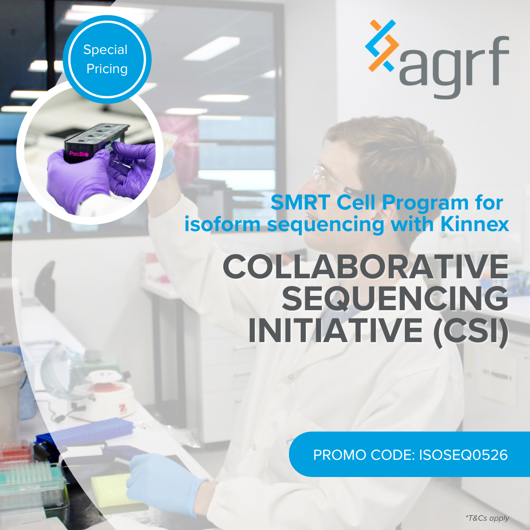 SMRT Cell Program for Isoform Sequencing with Kinnex - Pacbio