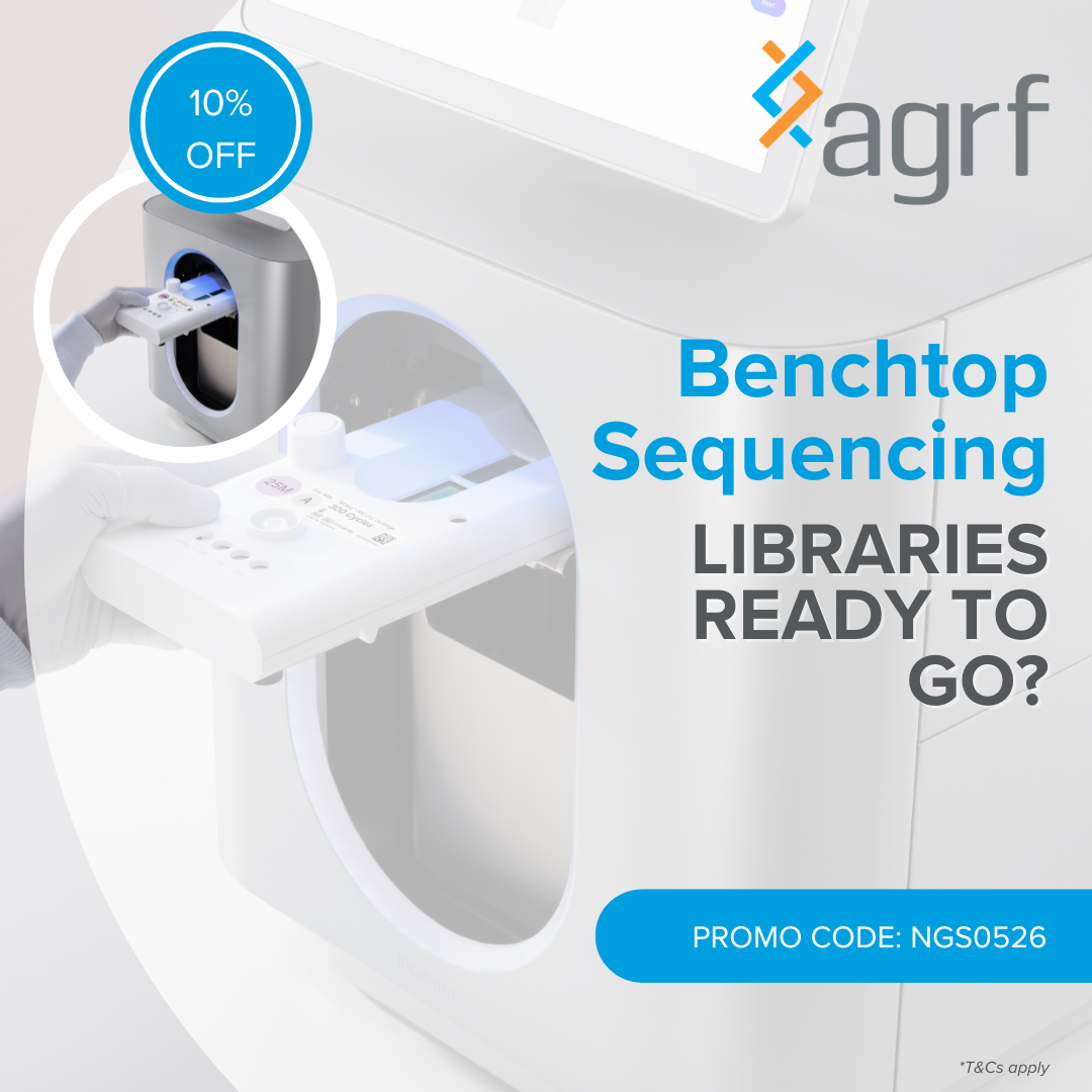 Benchtop Sequencing. Ready Libraries.