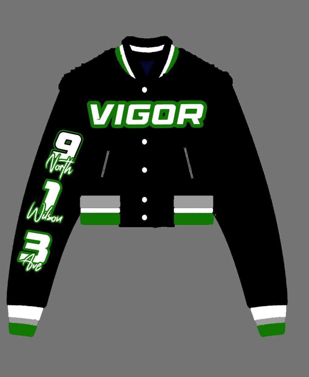 VIGOR CROPPED SATIN BOMBER