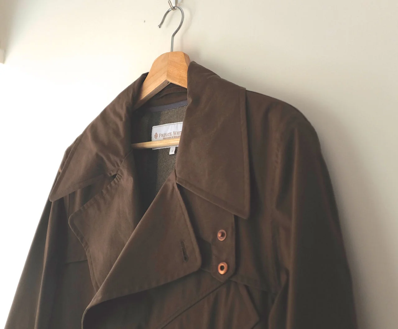 Permanent Style x Private White VC Trench Coat