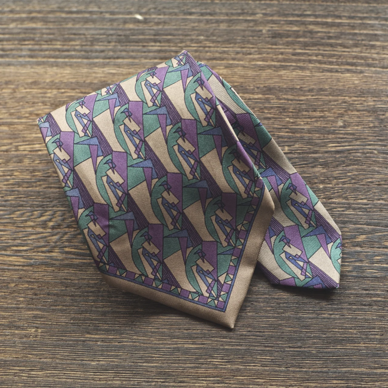 Arnys Cubism Motif Tie