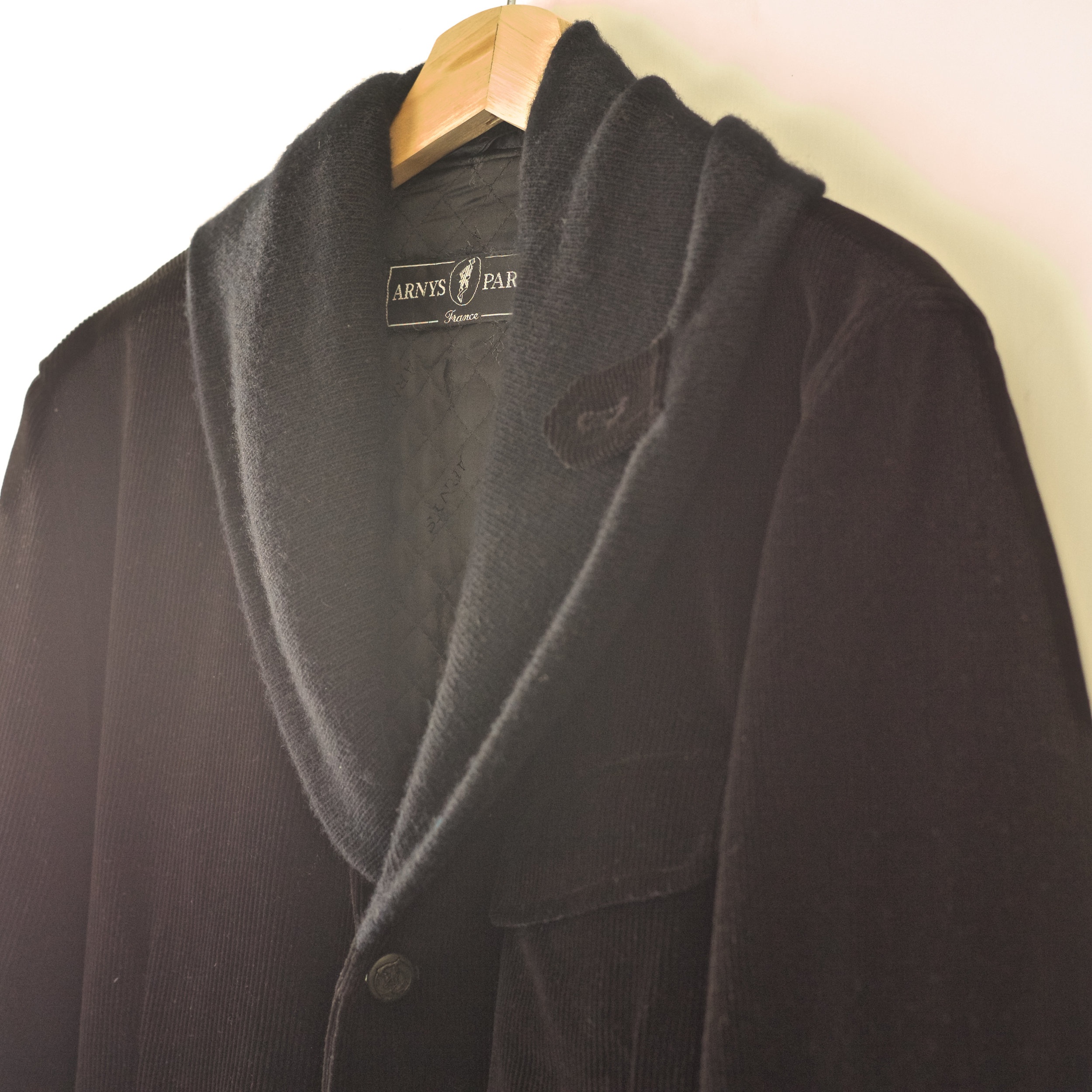 Arnys Shawl Collar Corduroy Jacket