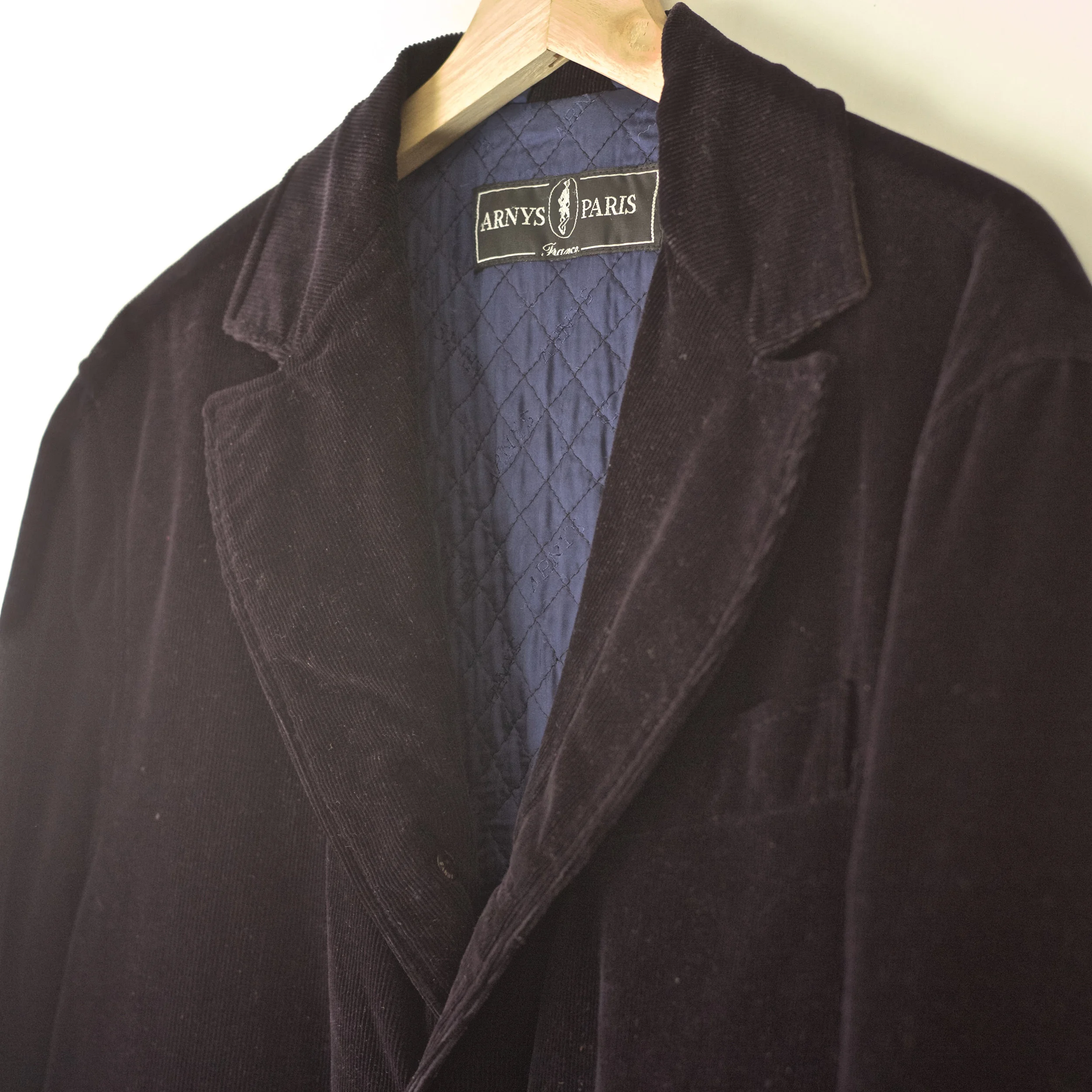 Arnys Black Corduroy Jacket