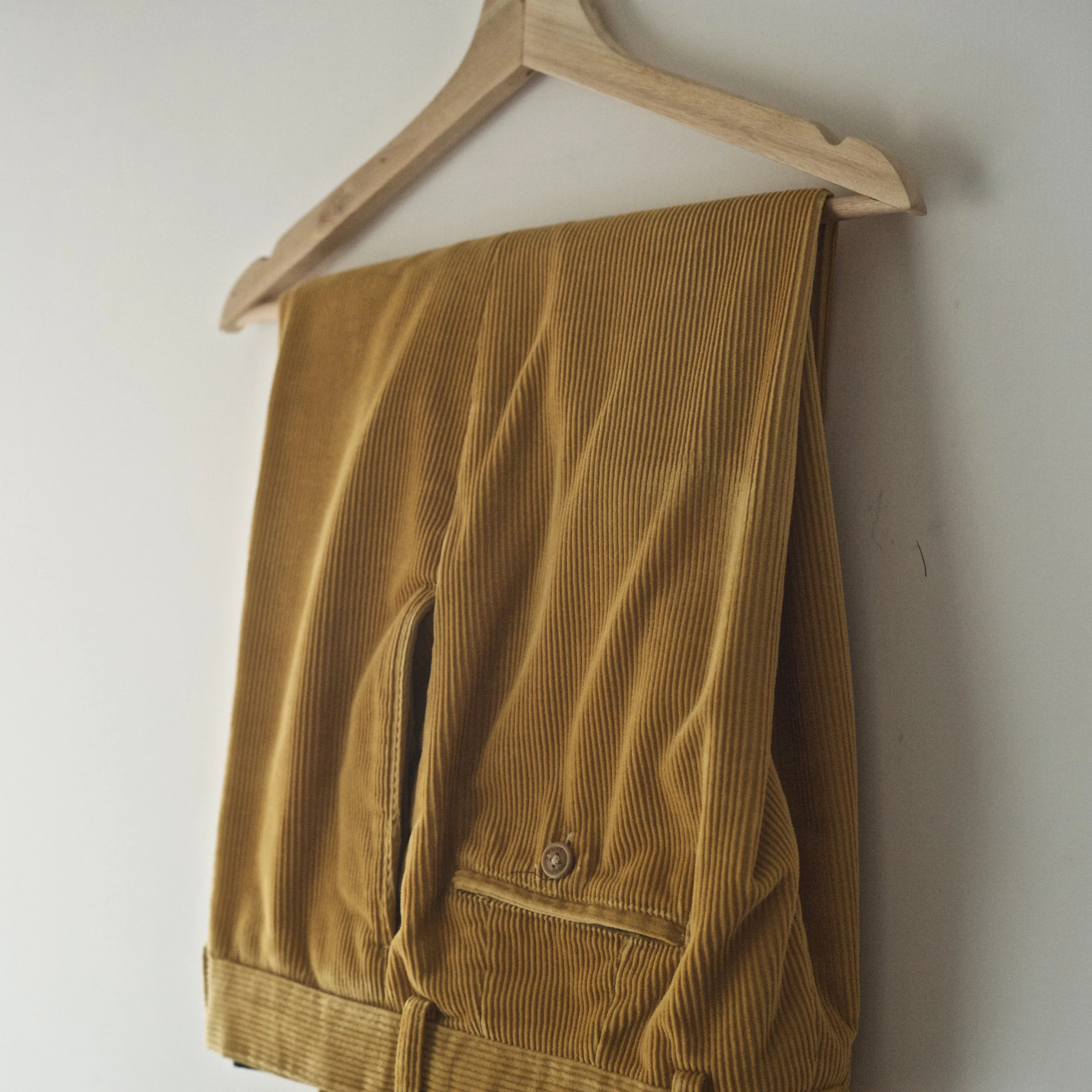 Arnys Mustard Corduroy Trousers