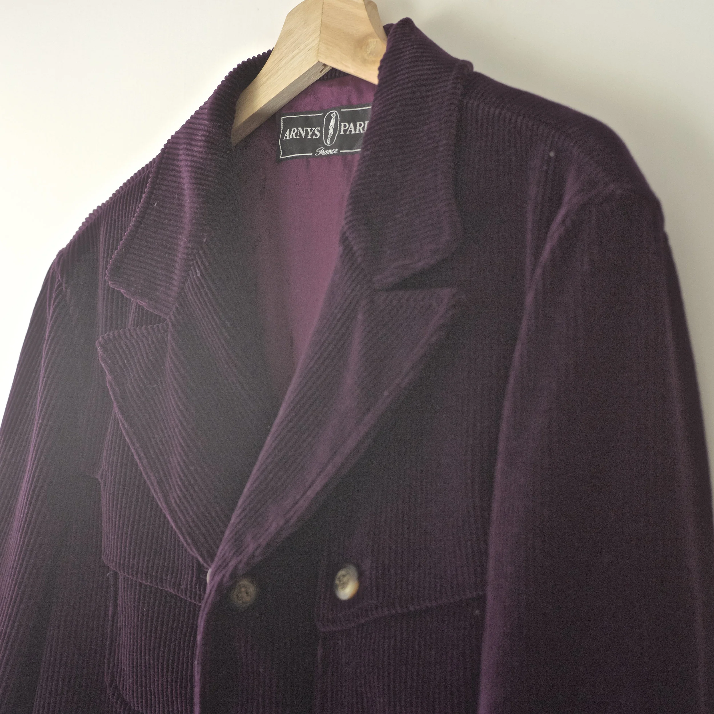 Arnys Burgundy Corduroy Jacket