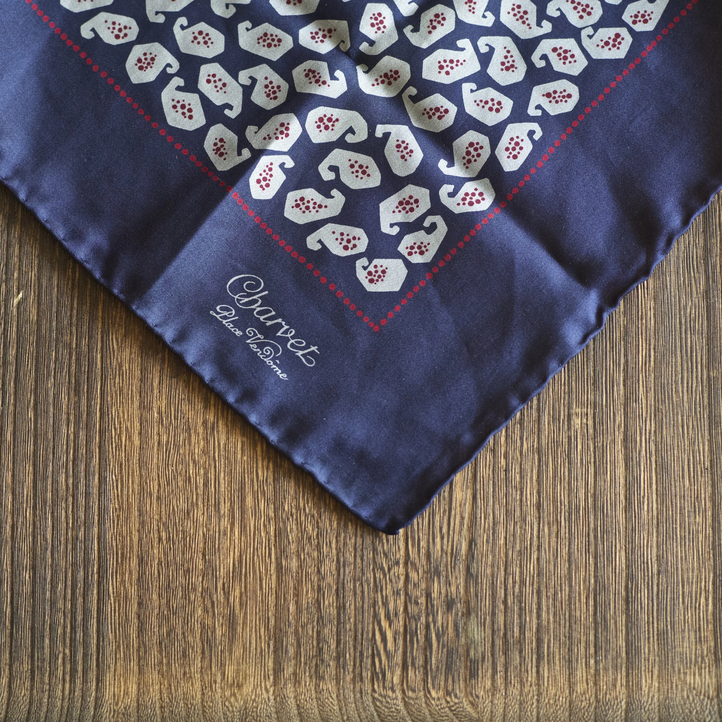 Charvet Silk Pocket Square