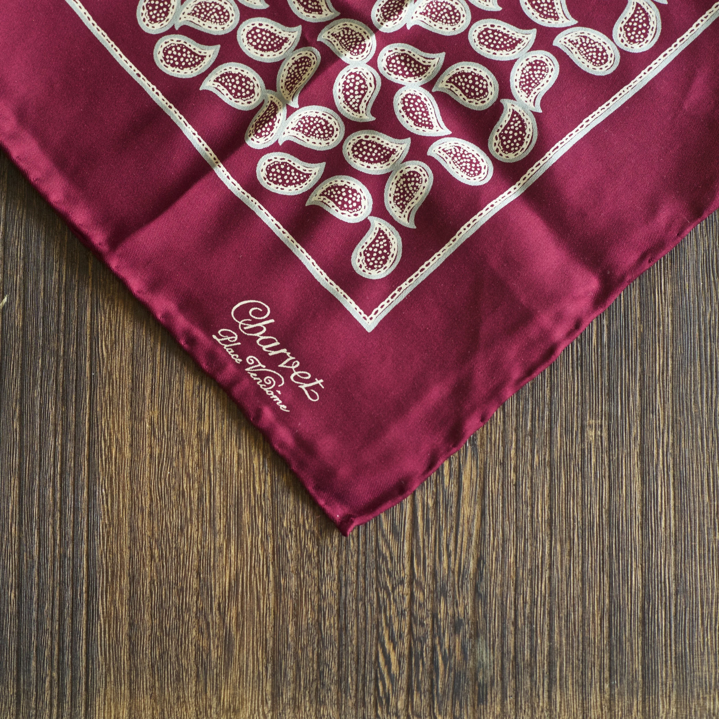 Charvet Silk Pocket Square