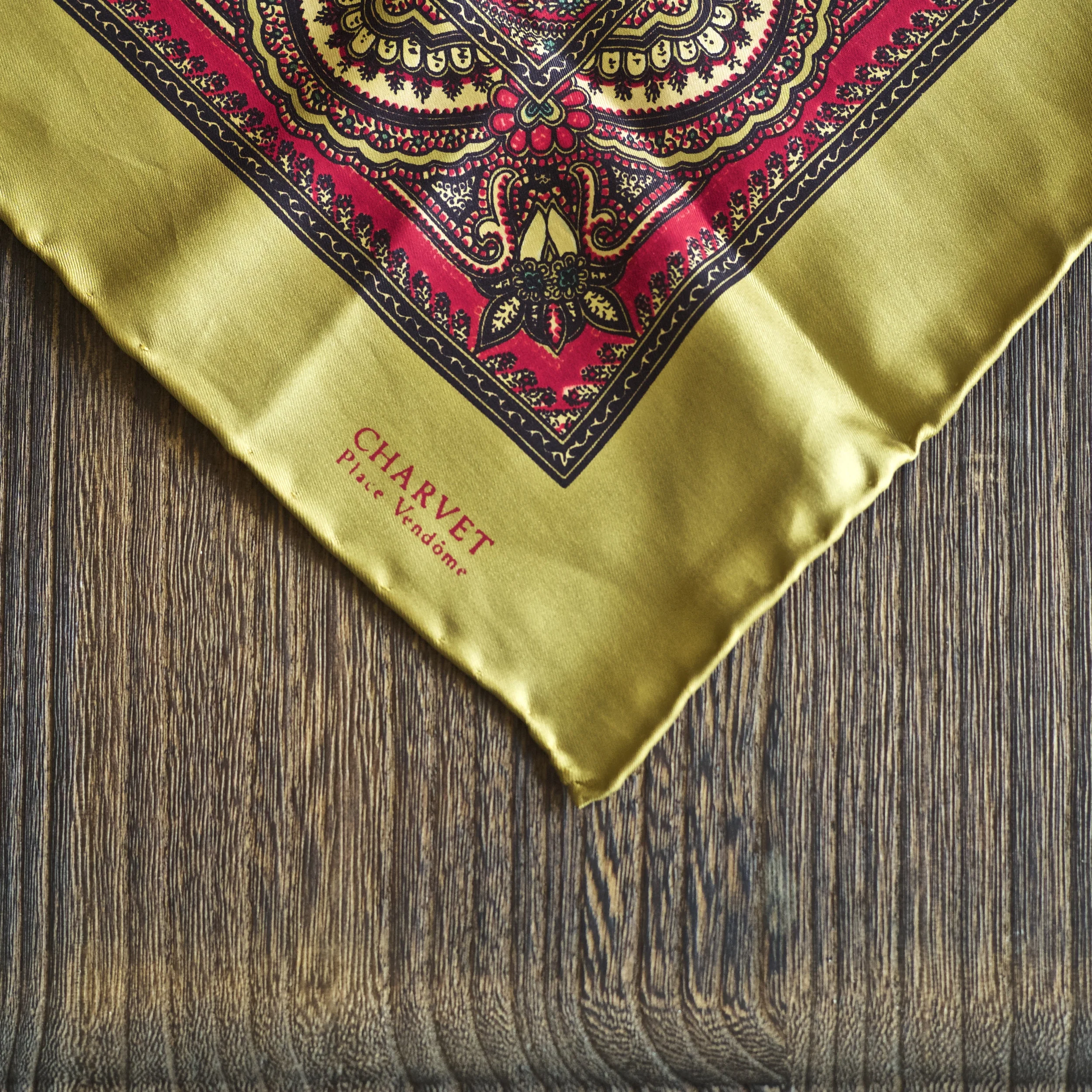 Charvet Silk Pocket Square