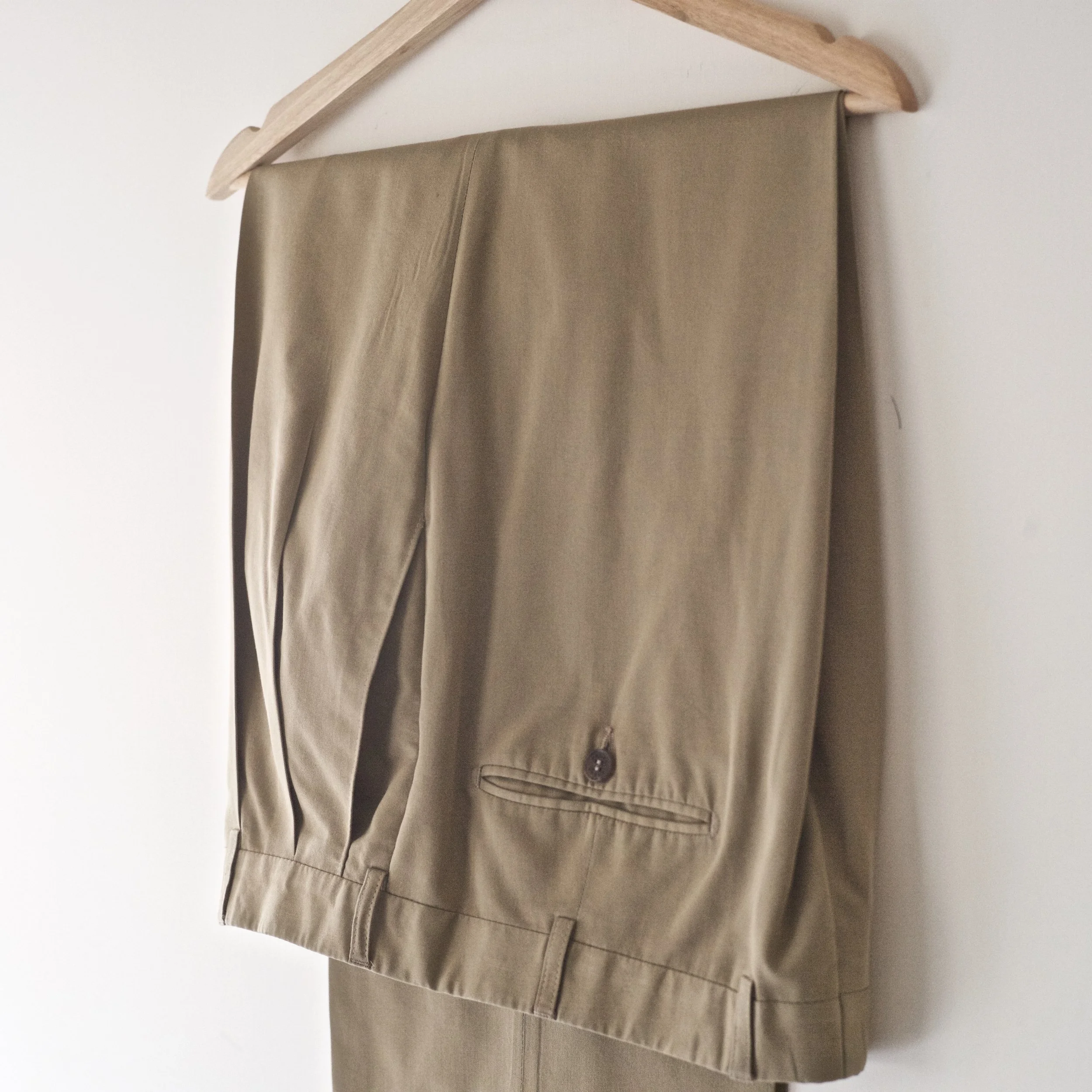 Sulka Silk and Cotton Trousers