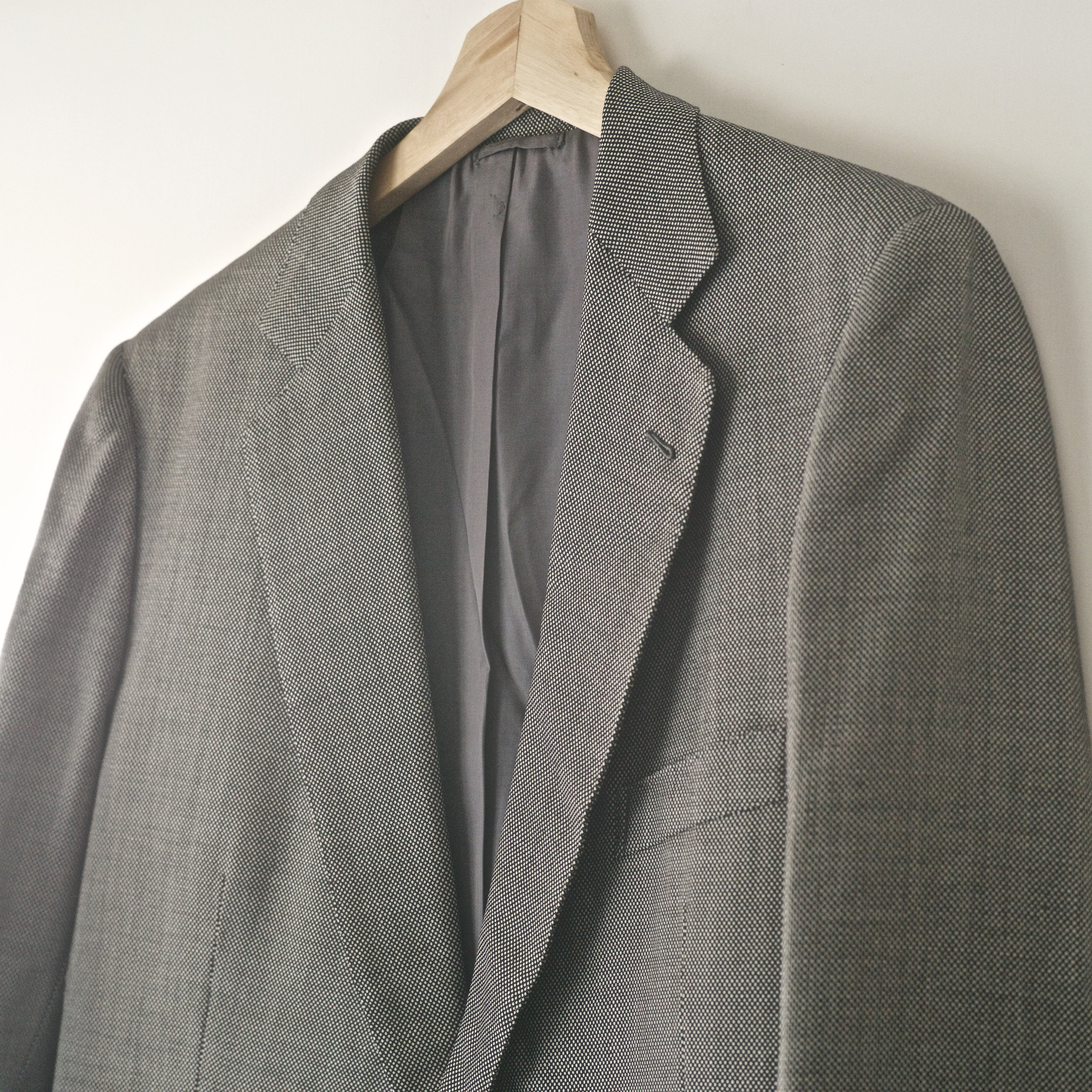 Cifonelli Bespoke Birdseye Suit — Combray