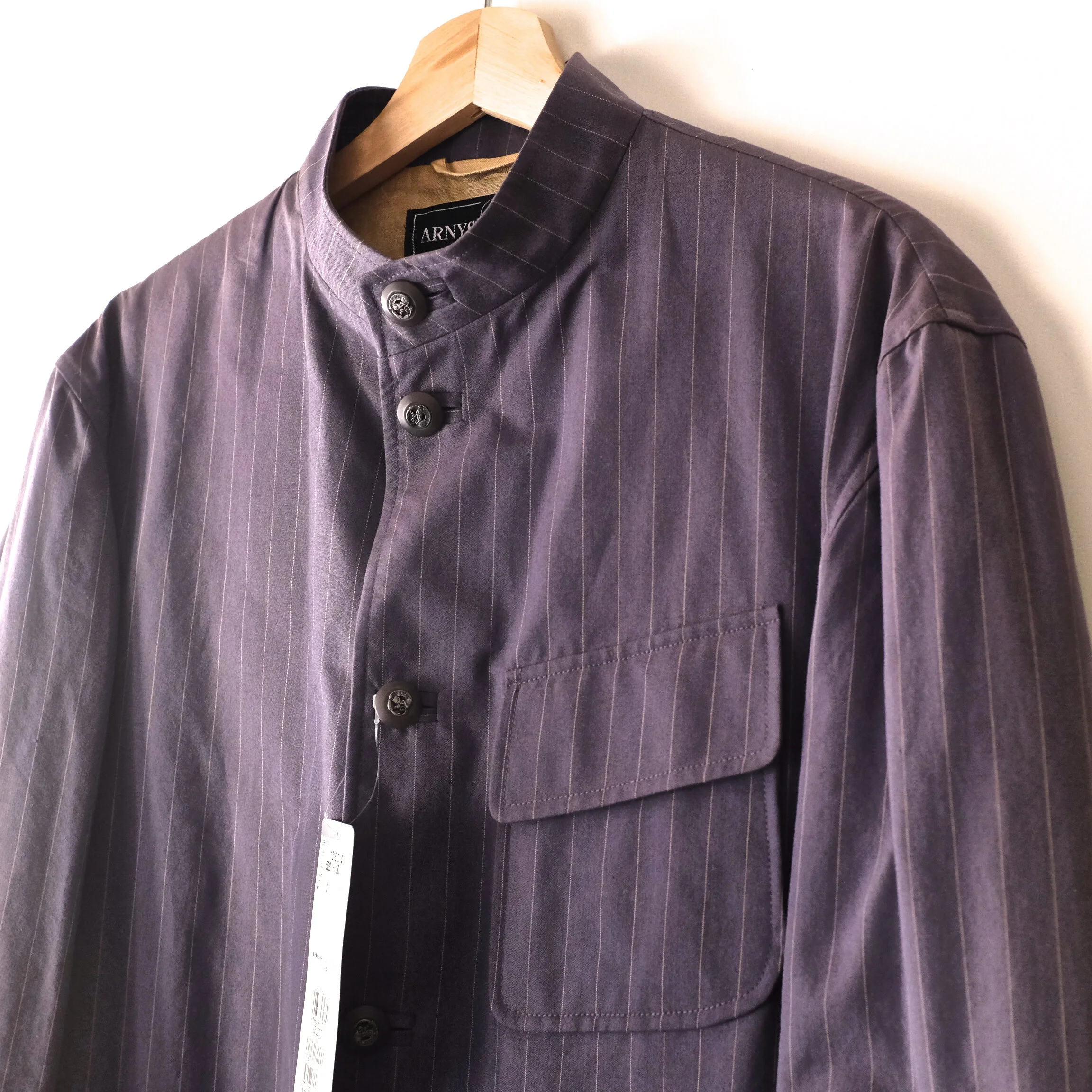 Arnys Aubergine Fersen Jacket (New with Tags)