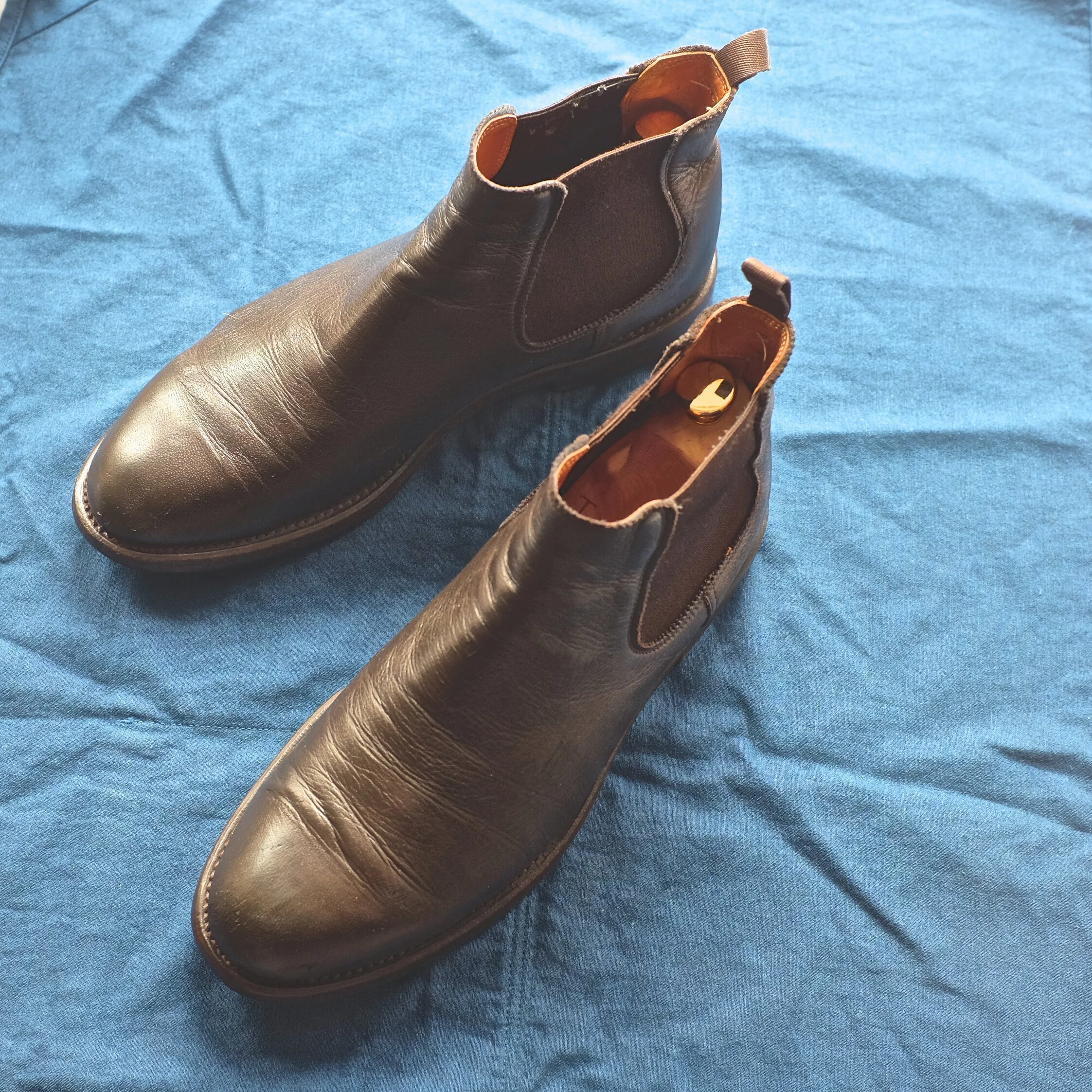 Seraphin Deerskin Chelsea Boots