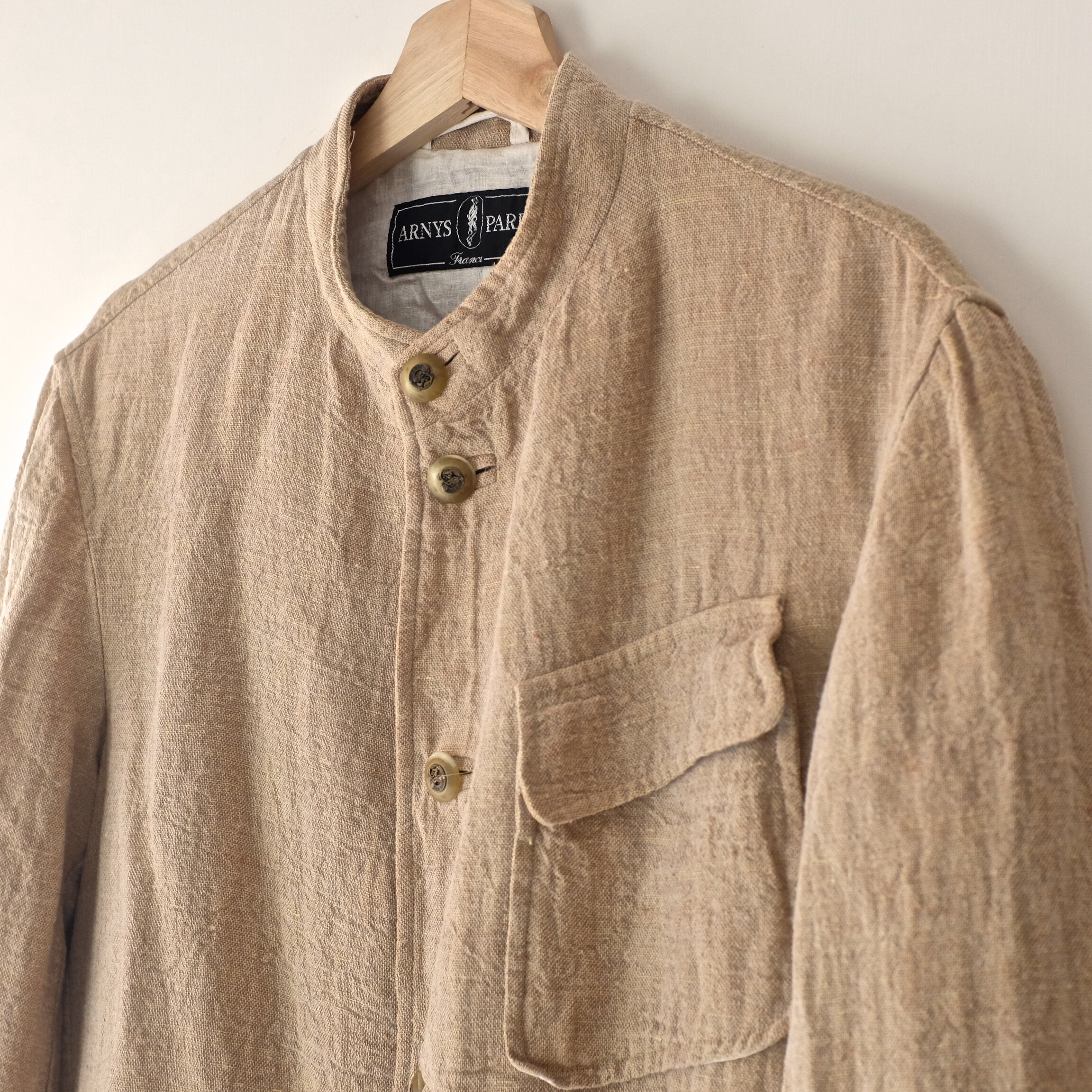 Arnys Oatmeal Linen "Fersen" Jacket