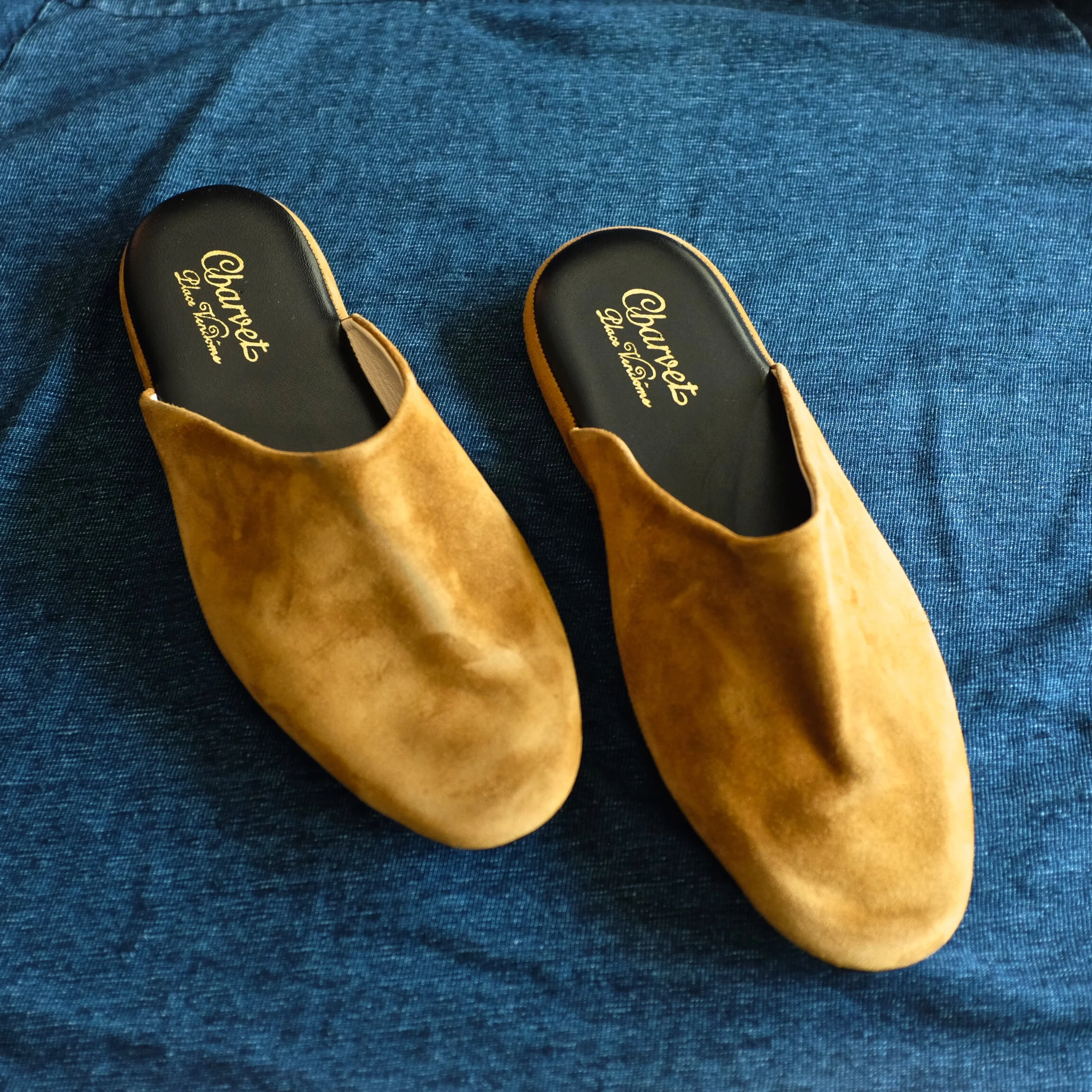 Charvet Suede Slippers (New)