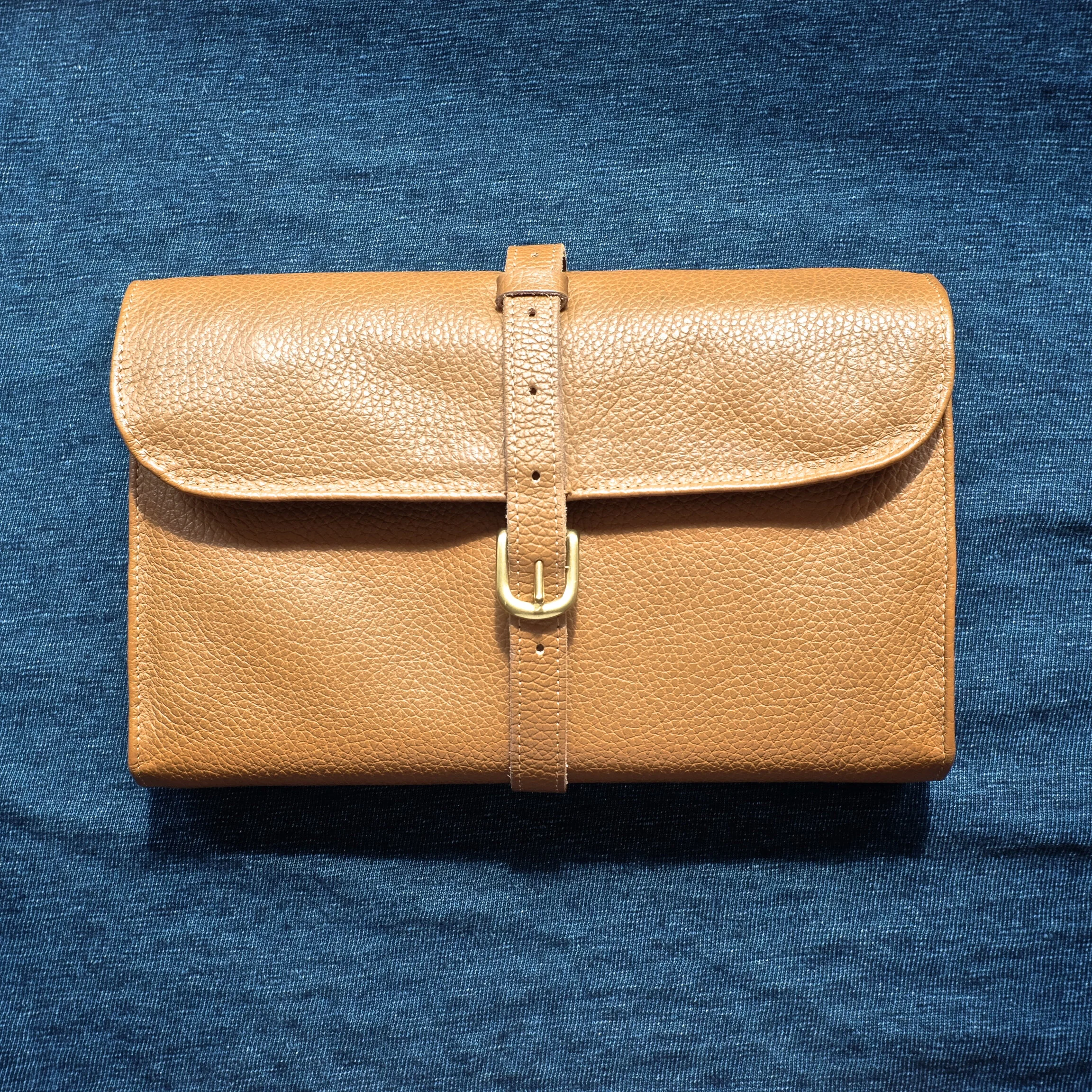 Pickett Leather Wash Bag