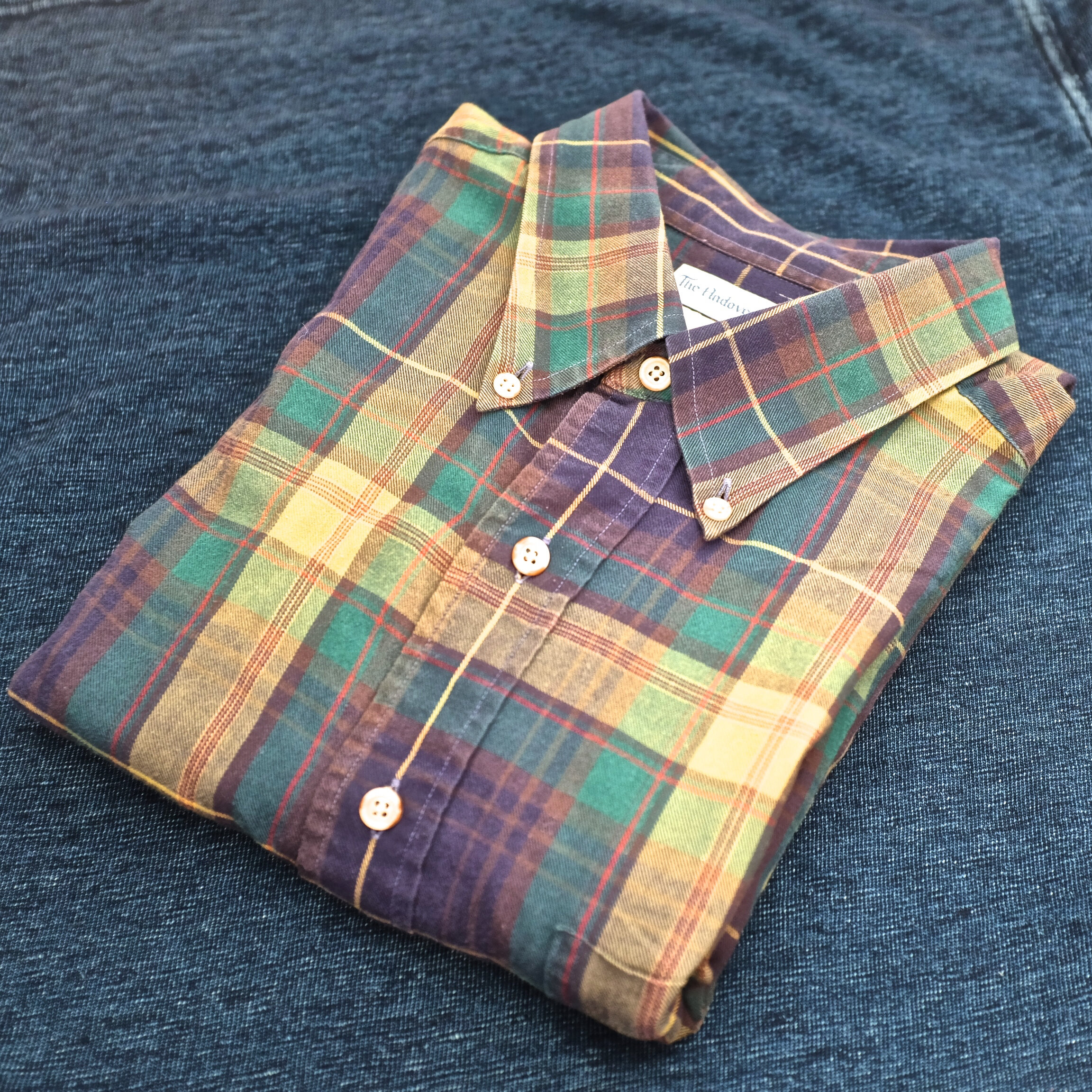 The Andover Shop Cotton/Wool Button-Down Shirt