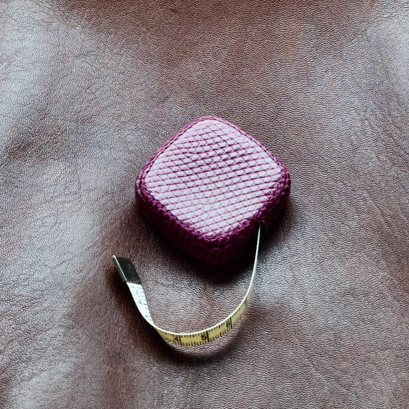 Asprey Snakeskin Tape Measure