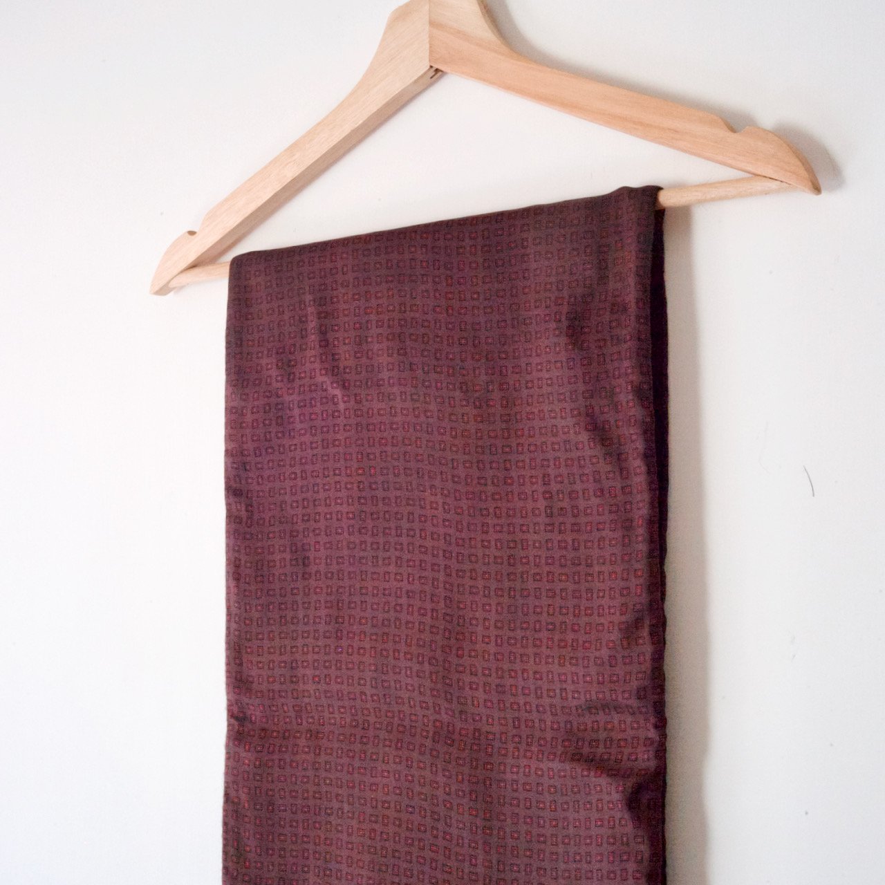 Sulka Double-face Tassel Scarf