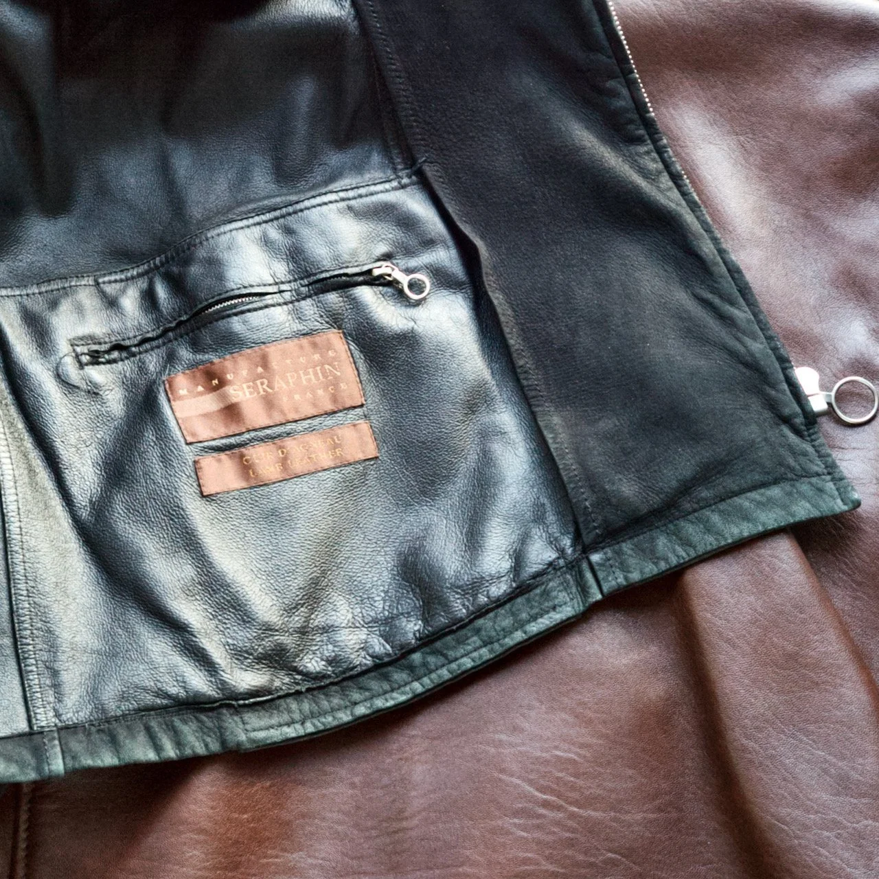 Seraphin Leather Jacket — Combray