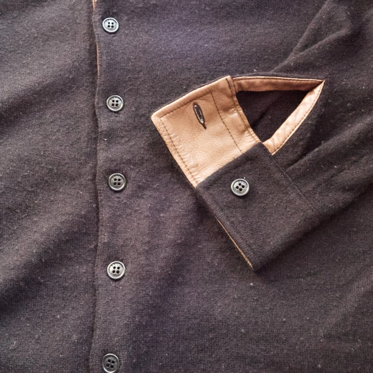 Arnys Cashmere Knit Shirt/Jacket — Combray
