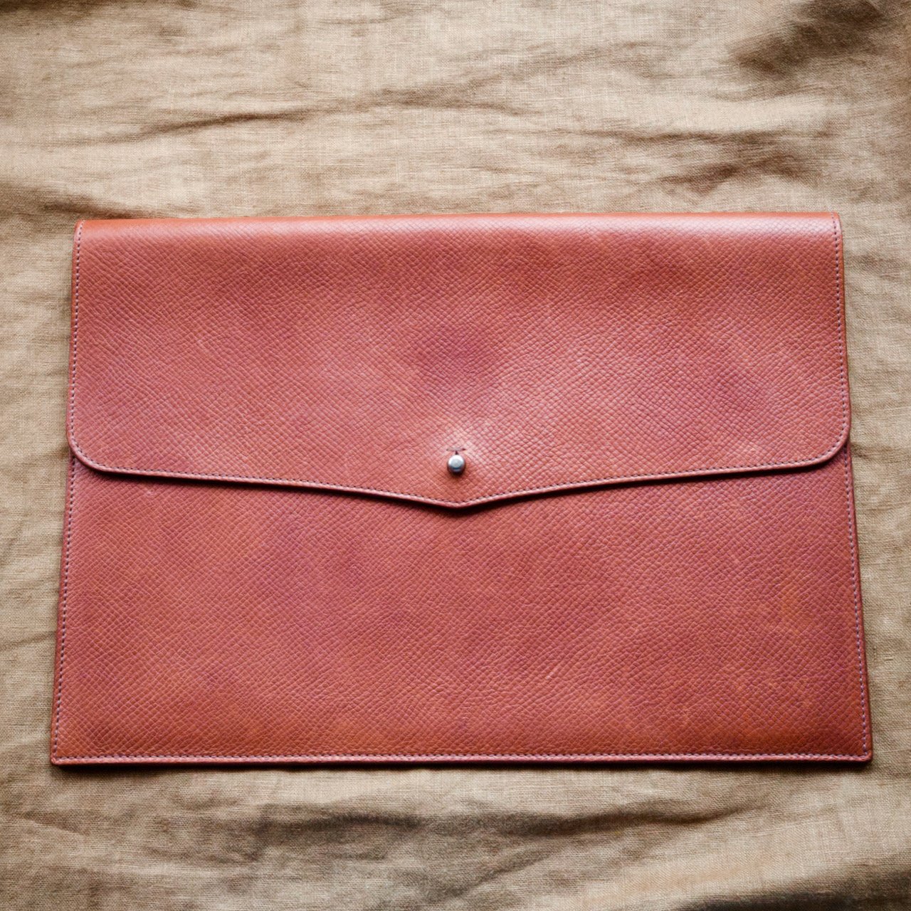 Edward Green Leather Folio / Laptop Sleeve