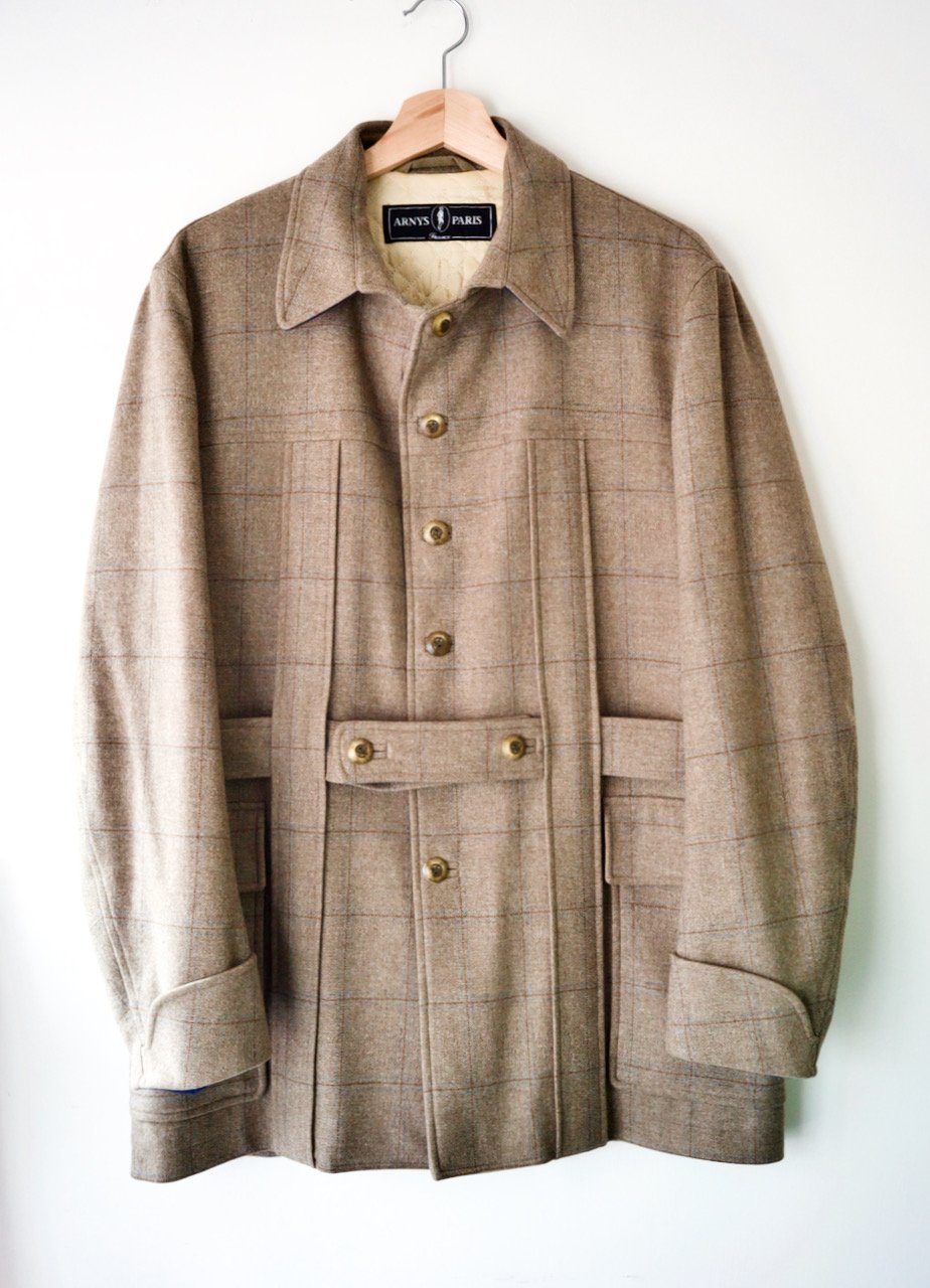 予約販売】本 アルニス arnys ジャケット ハーフコート フランス製