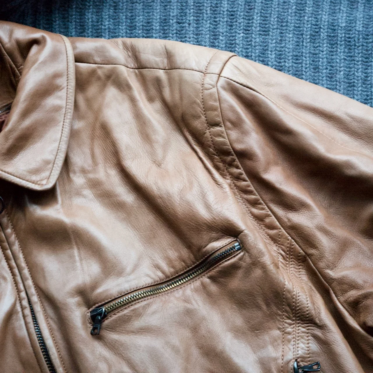 Seraphin Leather Jacket — Combray