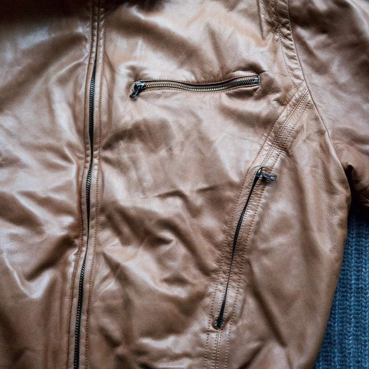 Seraphin Leather Jacket — Combray