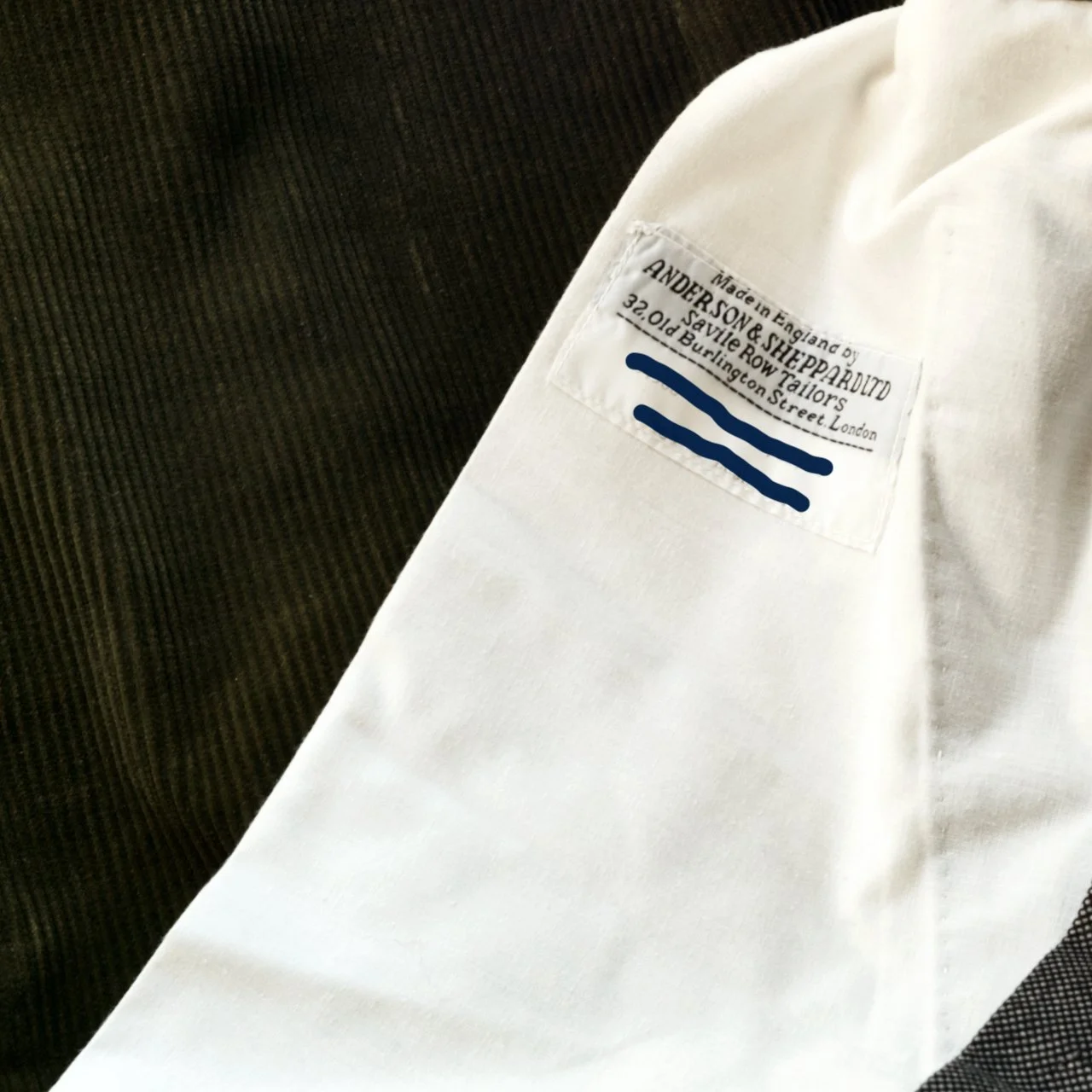 Anderson and Sheppard Bespoke Trousers — Combray