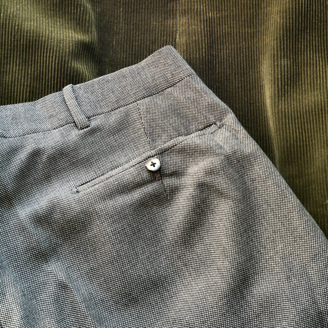 【希少】ANDERSON & SHEPPARD Bespoke Trousers Trousers: style details - Anderson & Sheppard - The Notebok Blog