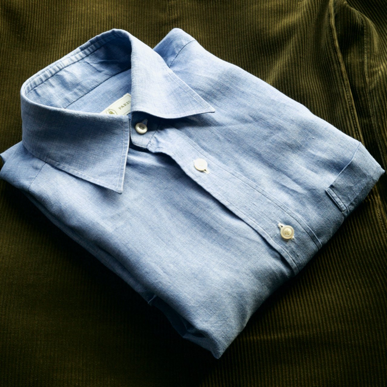 Arnys Linen Short Sleeve Shirt — Combray