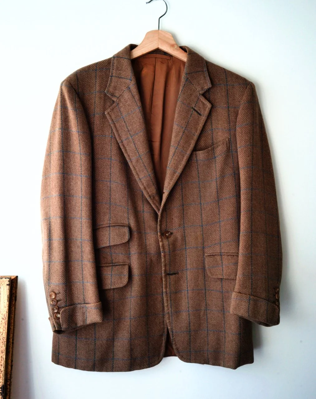 Anderson and Sheppard Bespoke Tweed Hacking Jacket — Combray