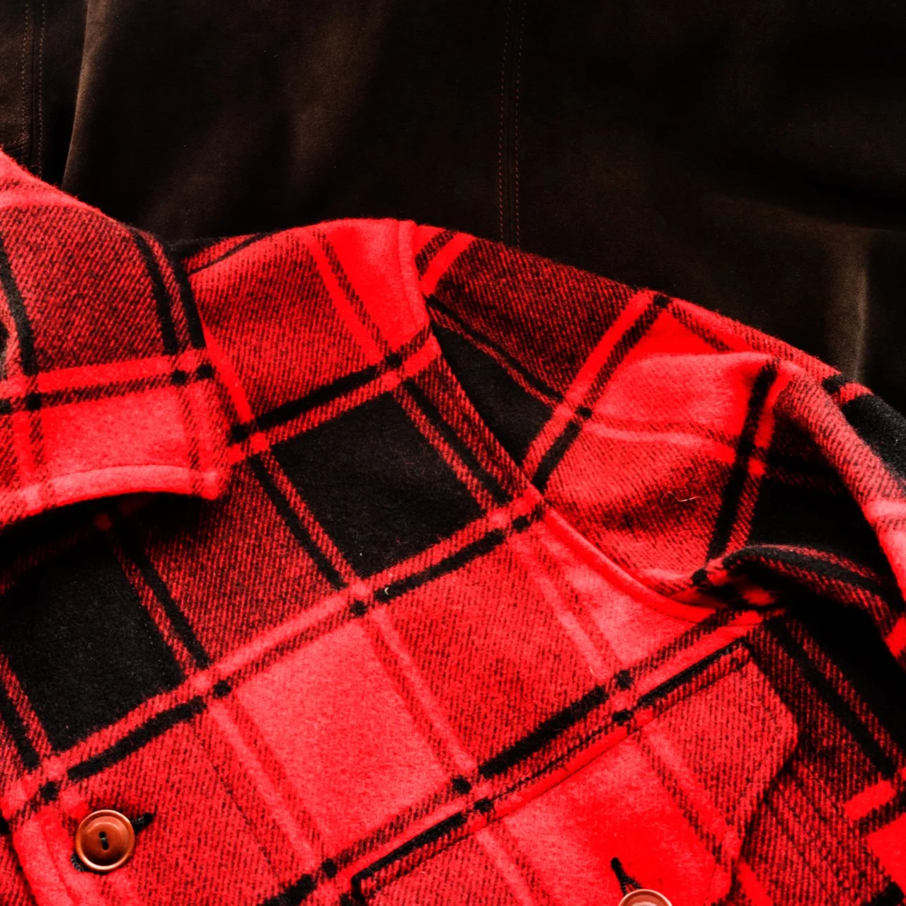 ジャケット・アウター Flannel Hunting Jacket by FOX BROTHERS Flannel Hunting Jacket by FOX BROTHERS